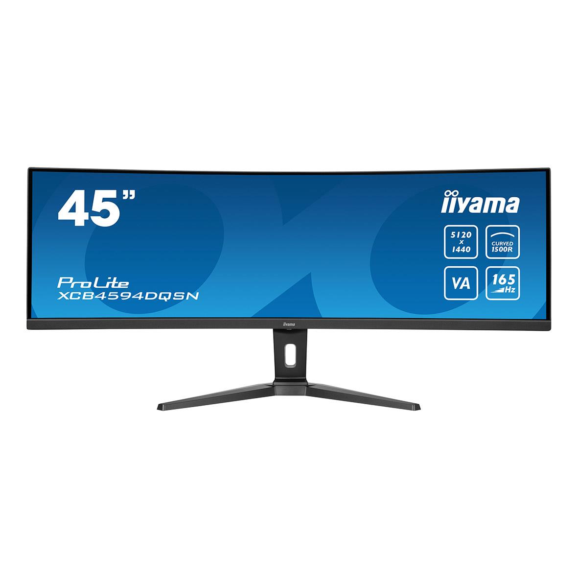 Iiyama XCB4594DQSN-B1 45-tums skärm med 165 Hz och VA-panel