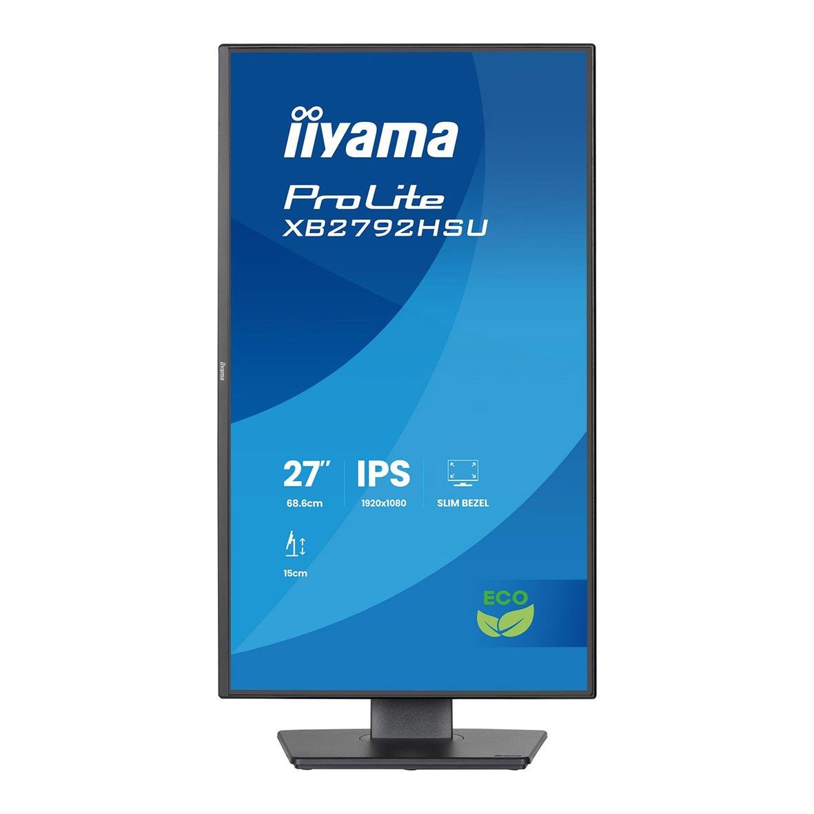 iiyama ProLite XB2792HSU-B1 27-tums Full HD IPS-skärm med energisparläge