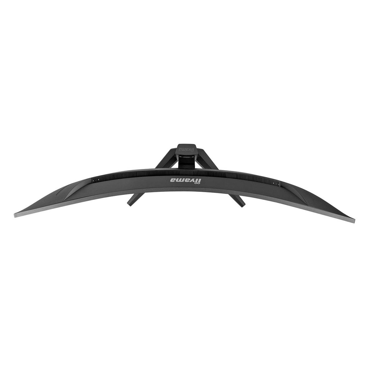 Kurvad iiyama Curved Dual QHD 45-tums skärm sett framifrån