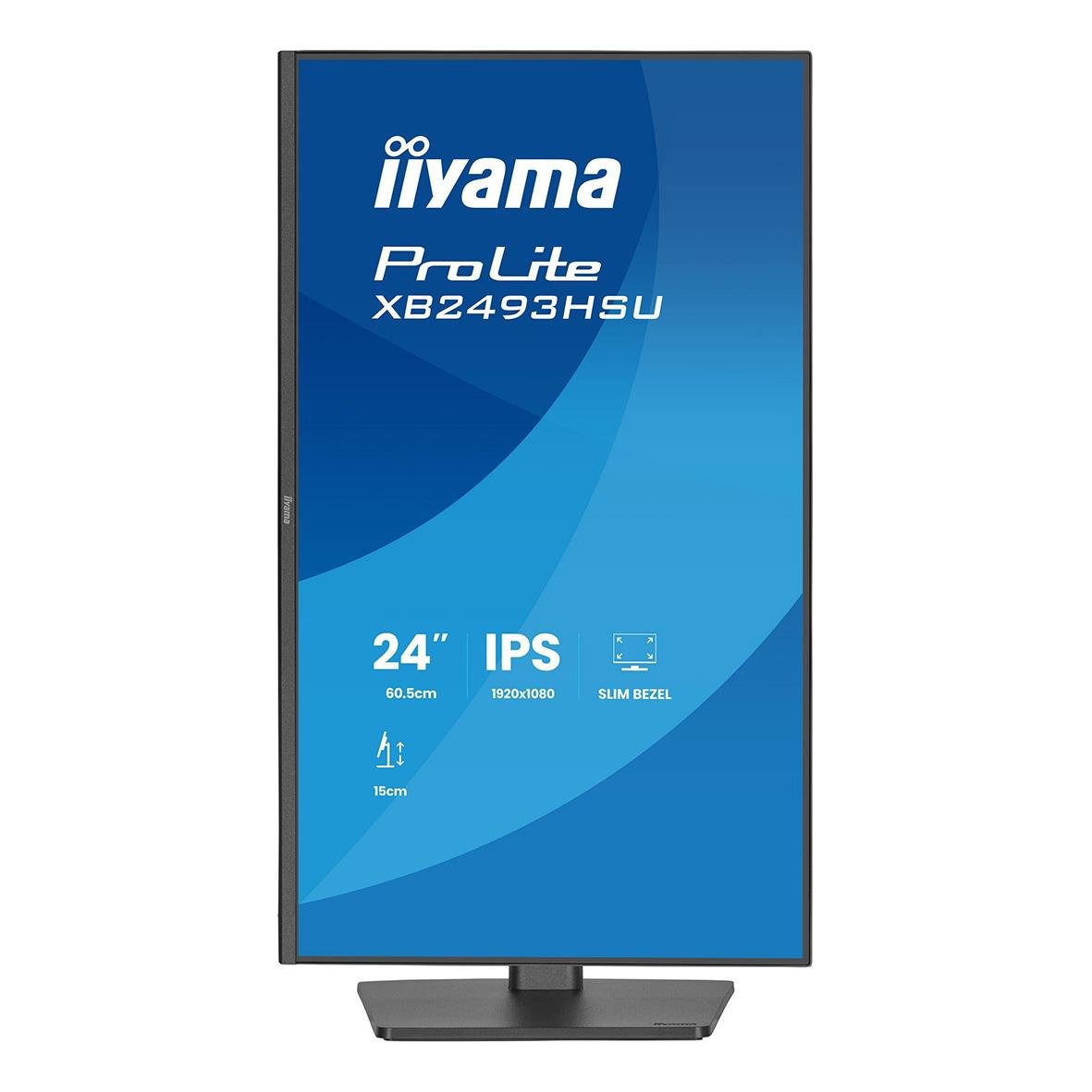 Iiyama ProLite 24-tums Full HD IPS-skärm med slimmad design och justerbar fot