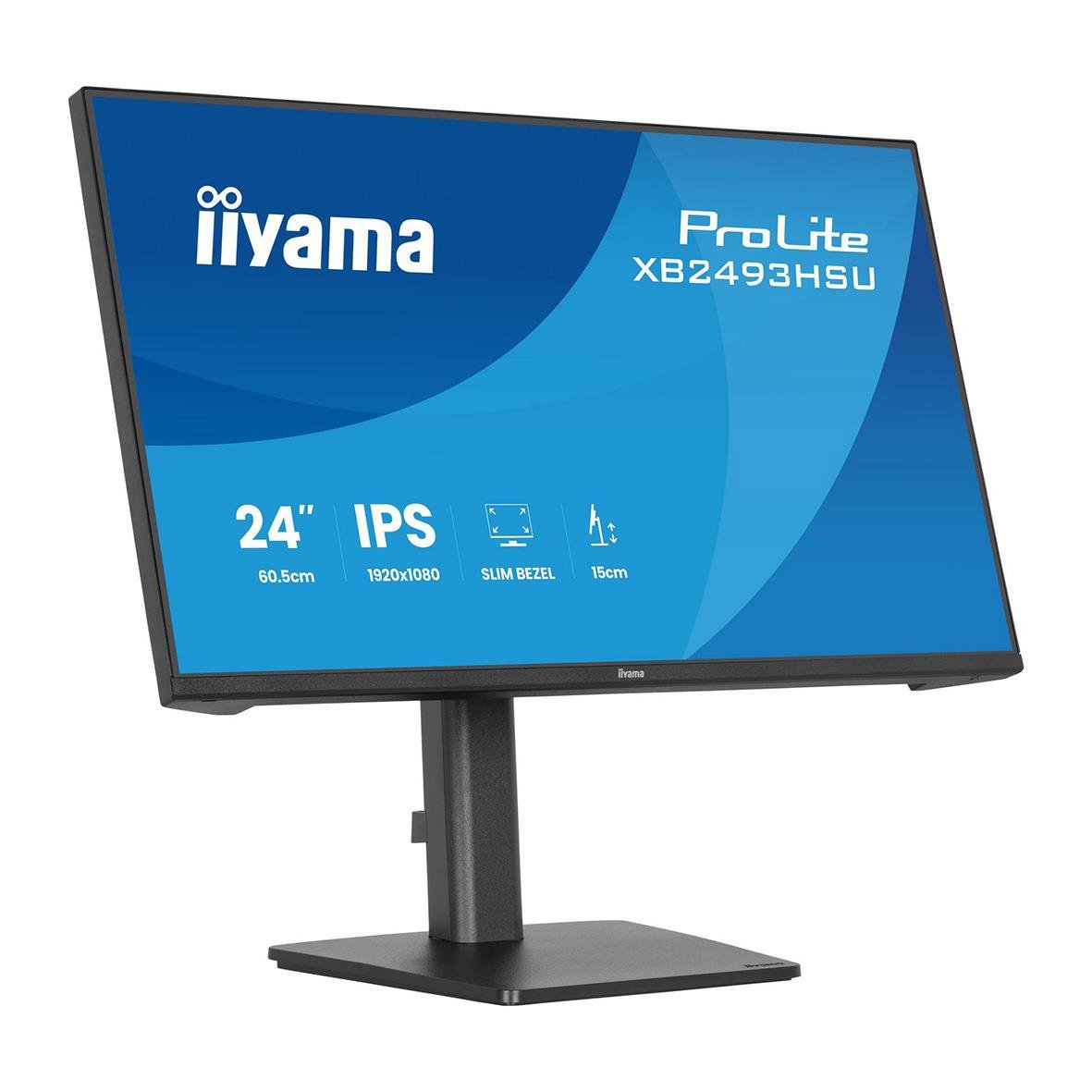 Iiyama 24-tums Full HD IPS-skärm på stativ