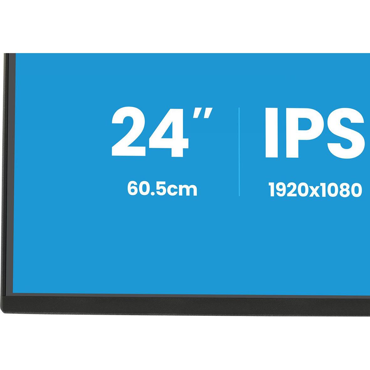Iiyama 24-tums Full HD IPS-skärm med 1920x1080 upplösning och 60.5 cm storlek