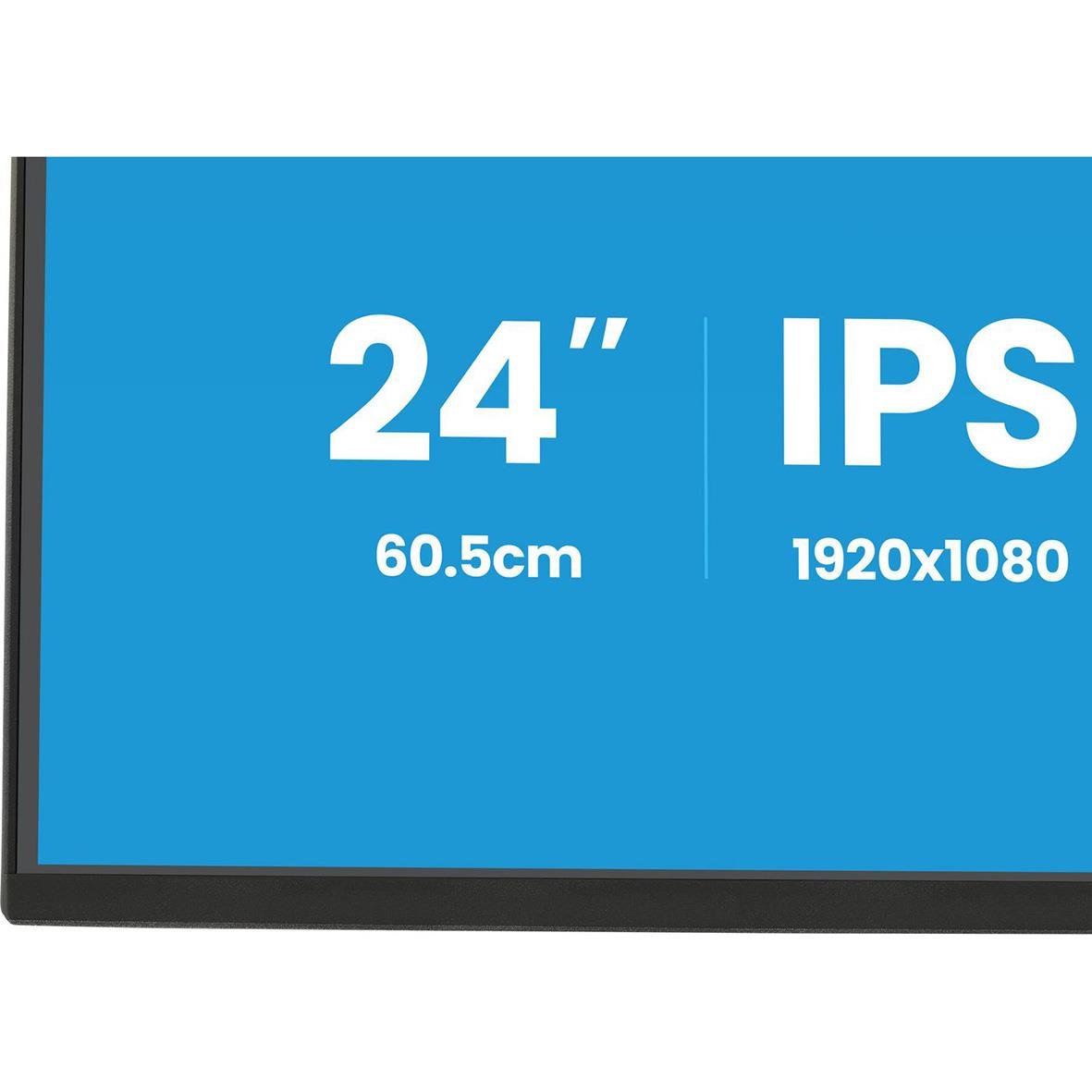 Iiyama 24-tums Full HD IPS-skärm med 1920x1080 upplösning och 60.5 cm storlek