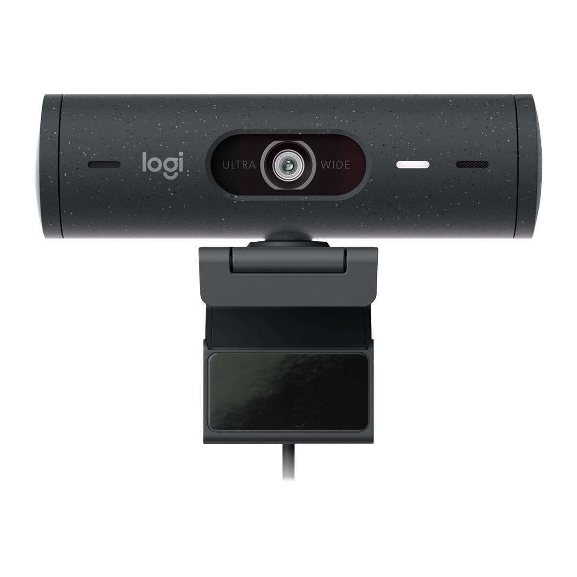 Logitech Brio 505 webbkamera i grafitfärg med justerbar clip