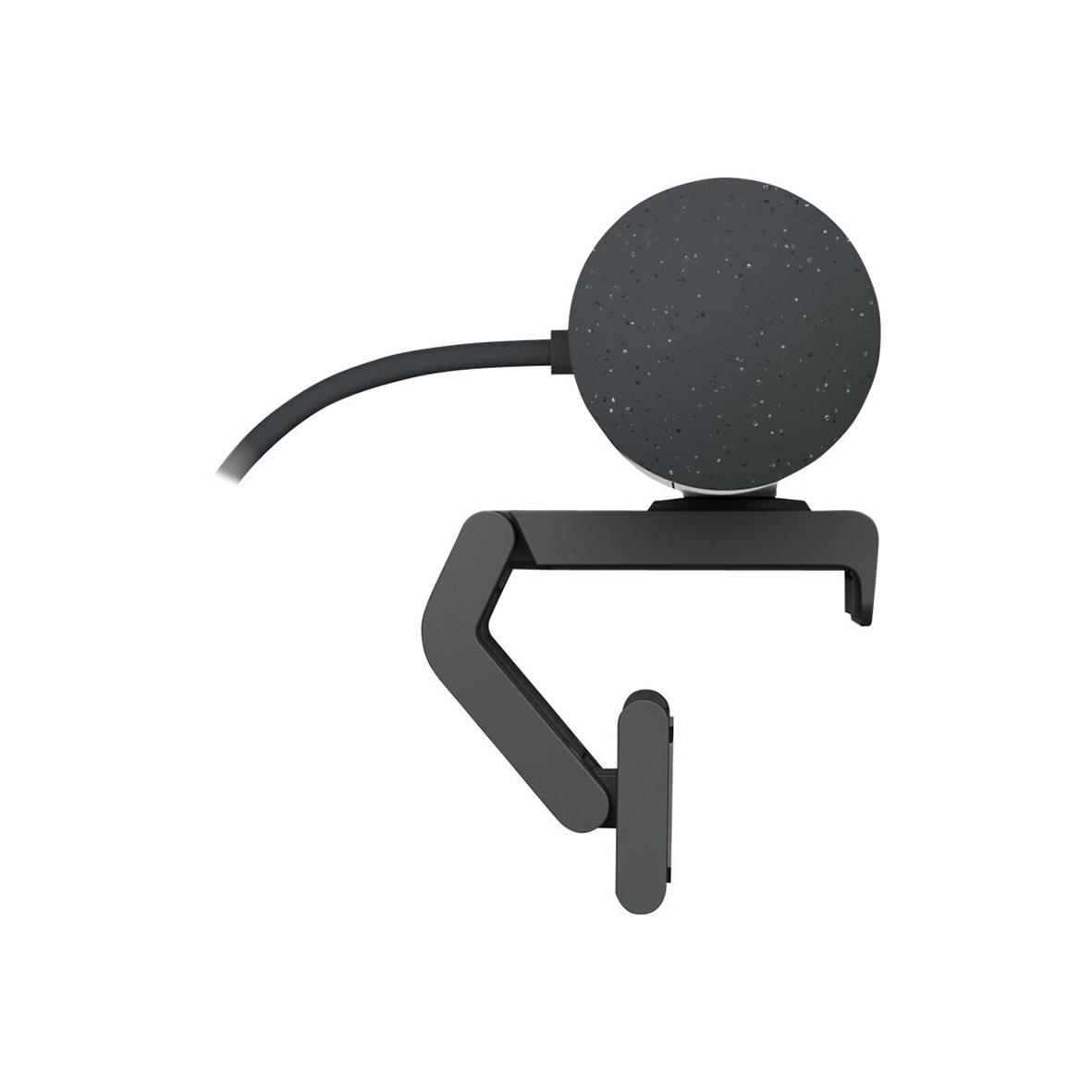 Webbkamera Logitech Brio 505 Graphite med justerbar arm och rund mikrofon