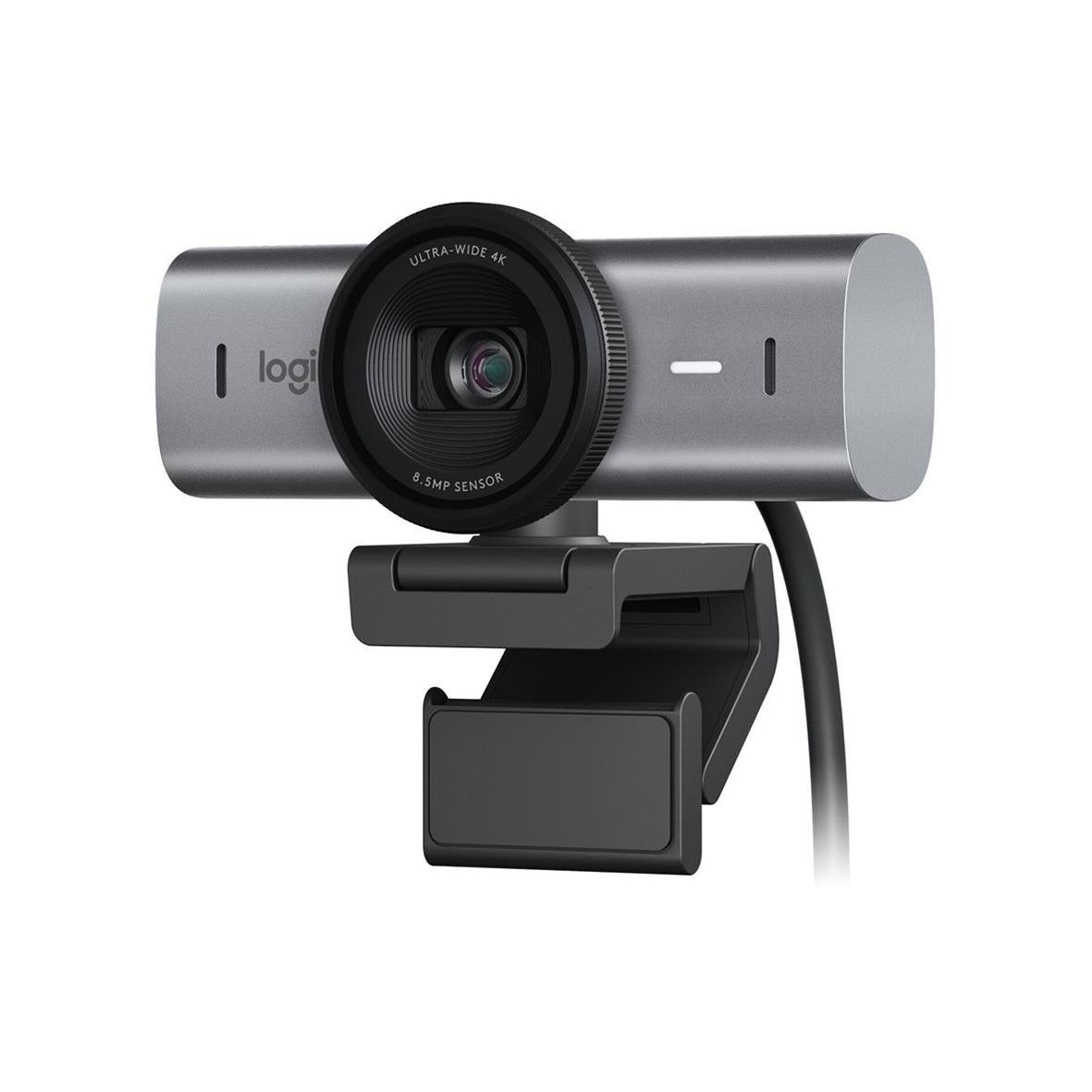 Logitech MX Brio 705 grafitwebbkamera med justerbar clip och kabel