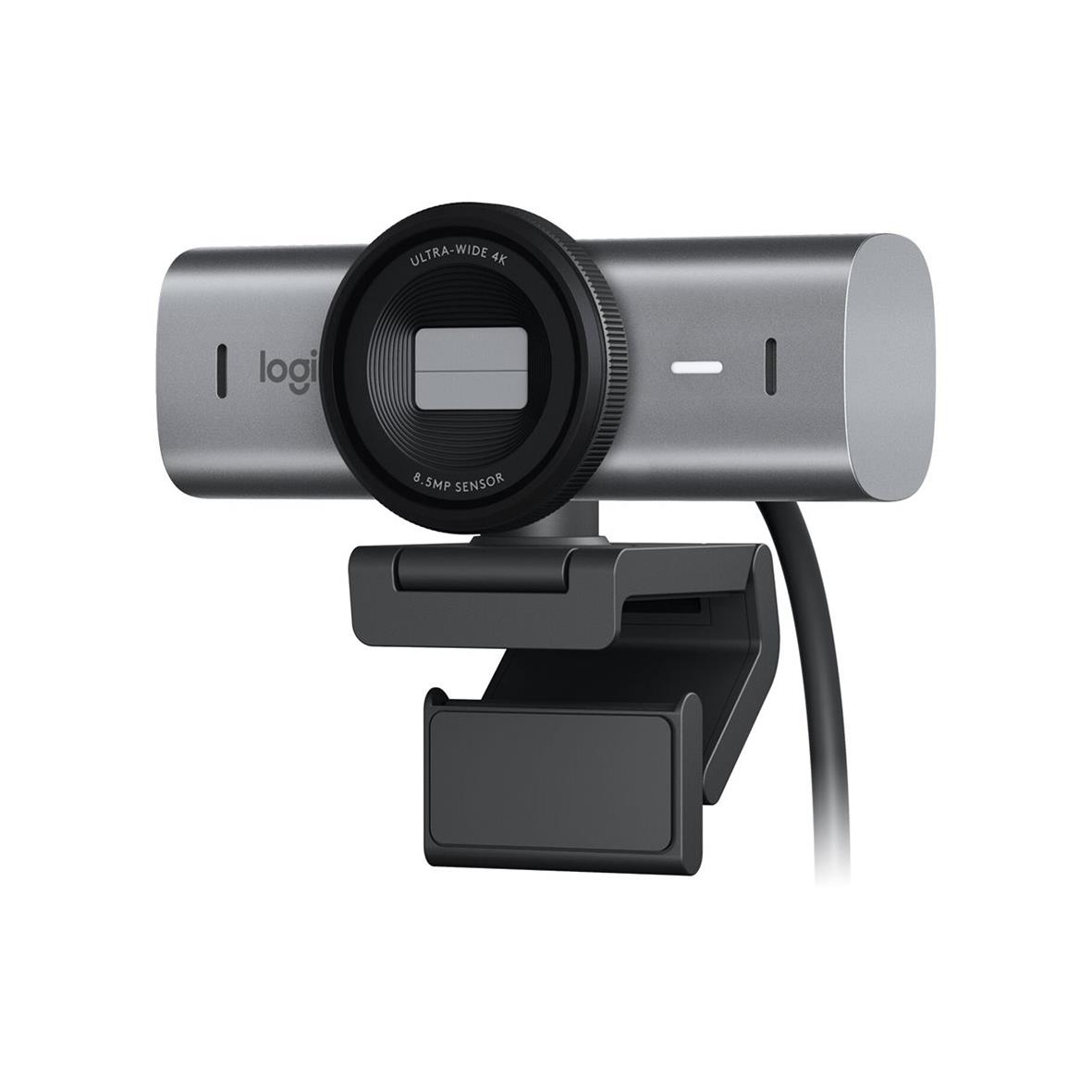 Logitech MX Brio 705 grafitwebbkamera med justerbart stativ och USB-kabel