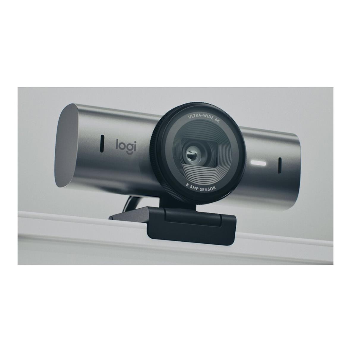 Logitech MX Brio 705 grafitwebbkamera med justerbar montering