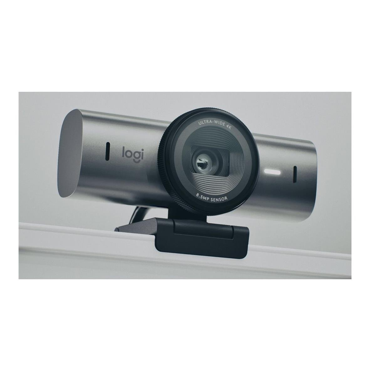 Logitech MX Brio 705 grafitwebbkamera med justerbar montering