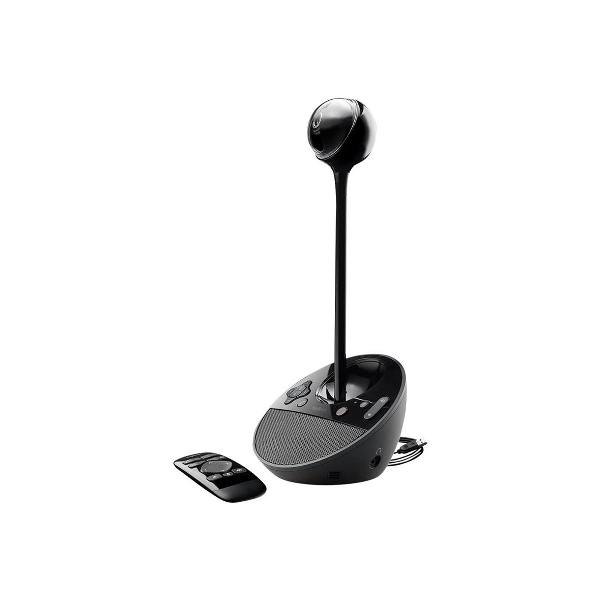 Konferenskamera Logitech UC BCC950 svart med mikrofon och fjärrkontroll