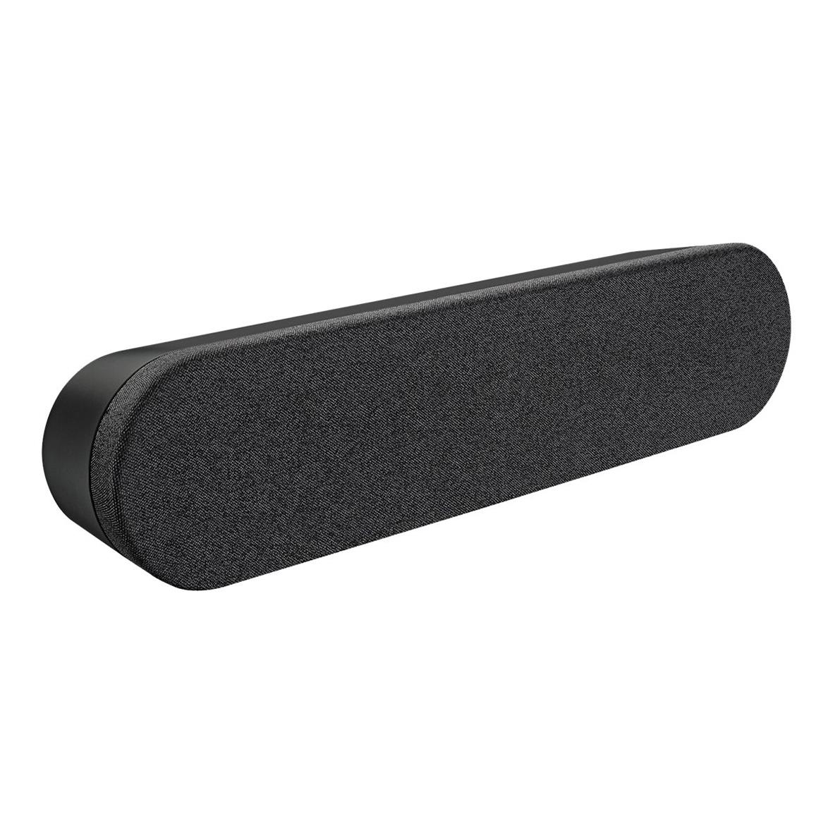 Logitech Rally Plus konferenssystem med svart ljudsensor