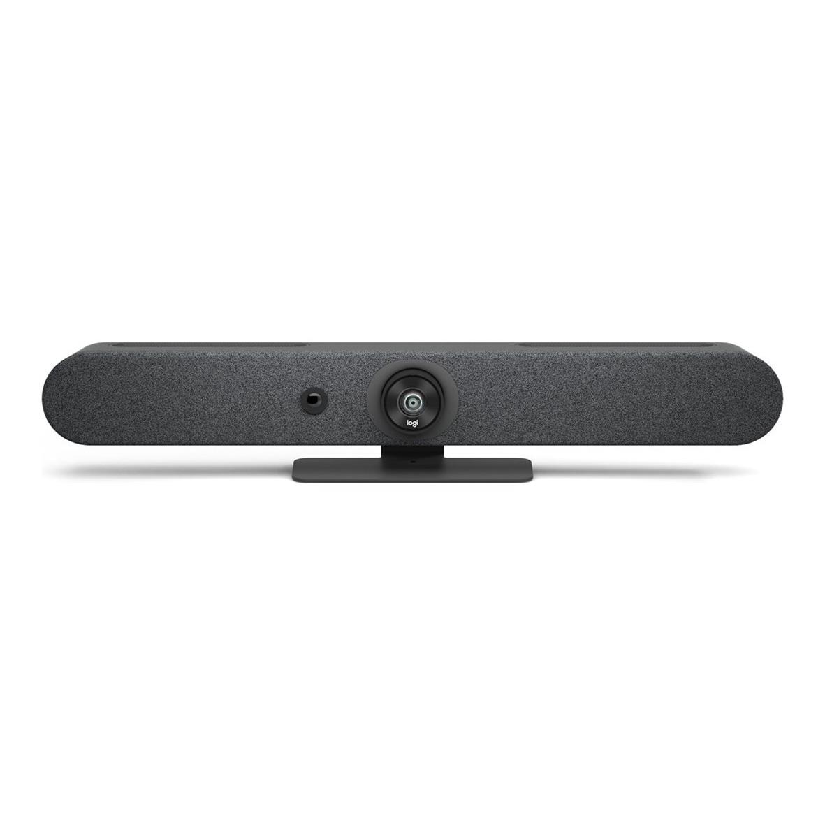 Logitech Rally Bar Mini konferenssystem i grafit med integrerad kamera och ljudpanel