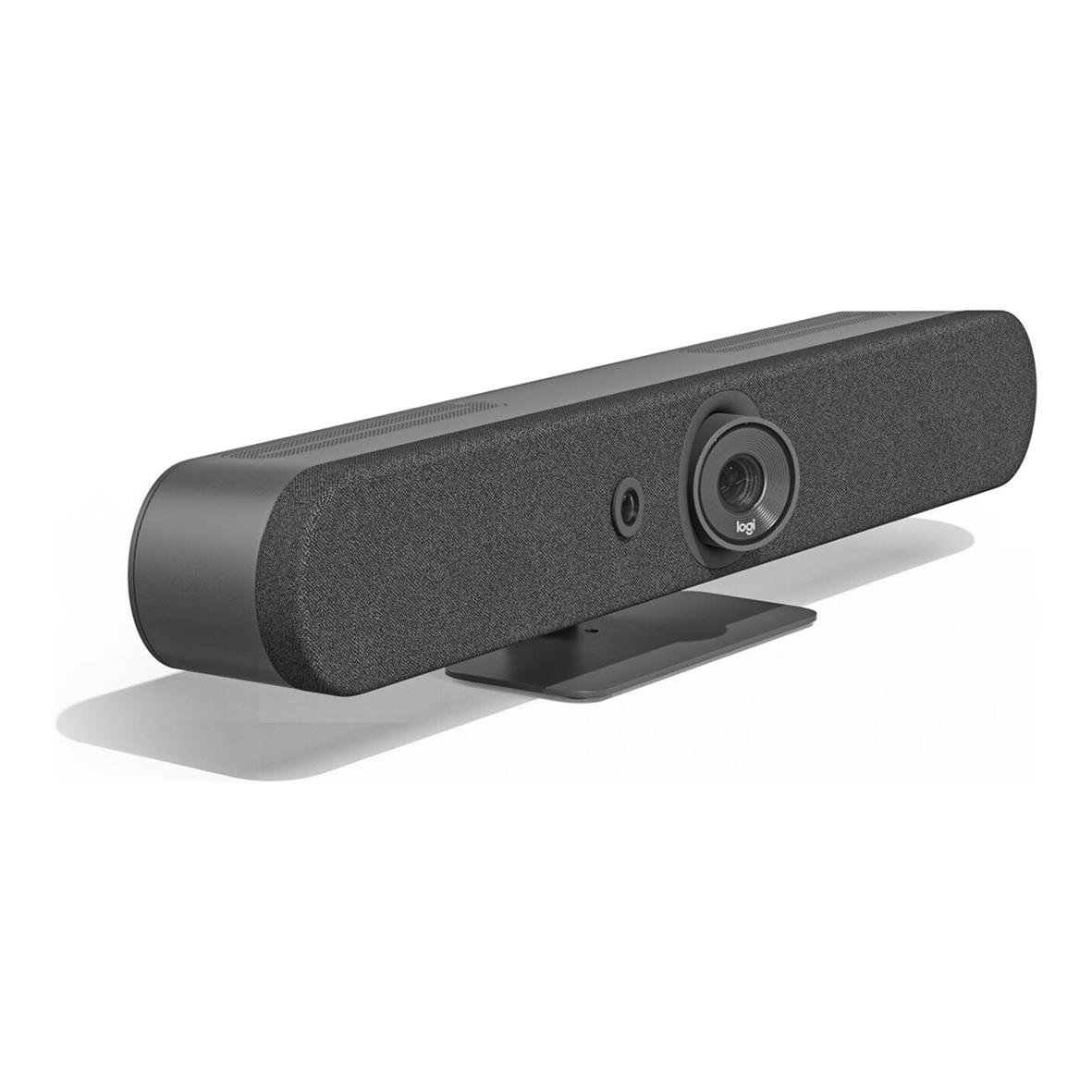 Logitech Rally Bar Mini konferenssystem i grafit med integrerad kamera och ljudenhet