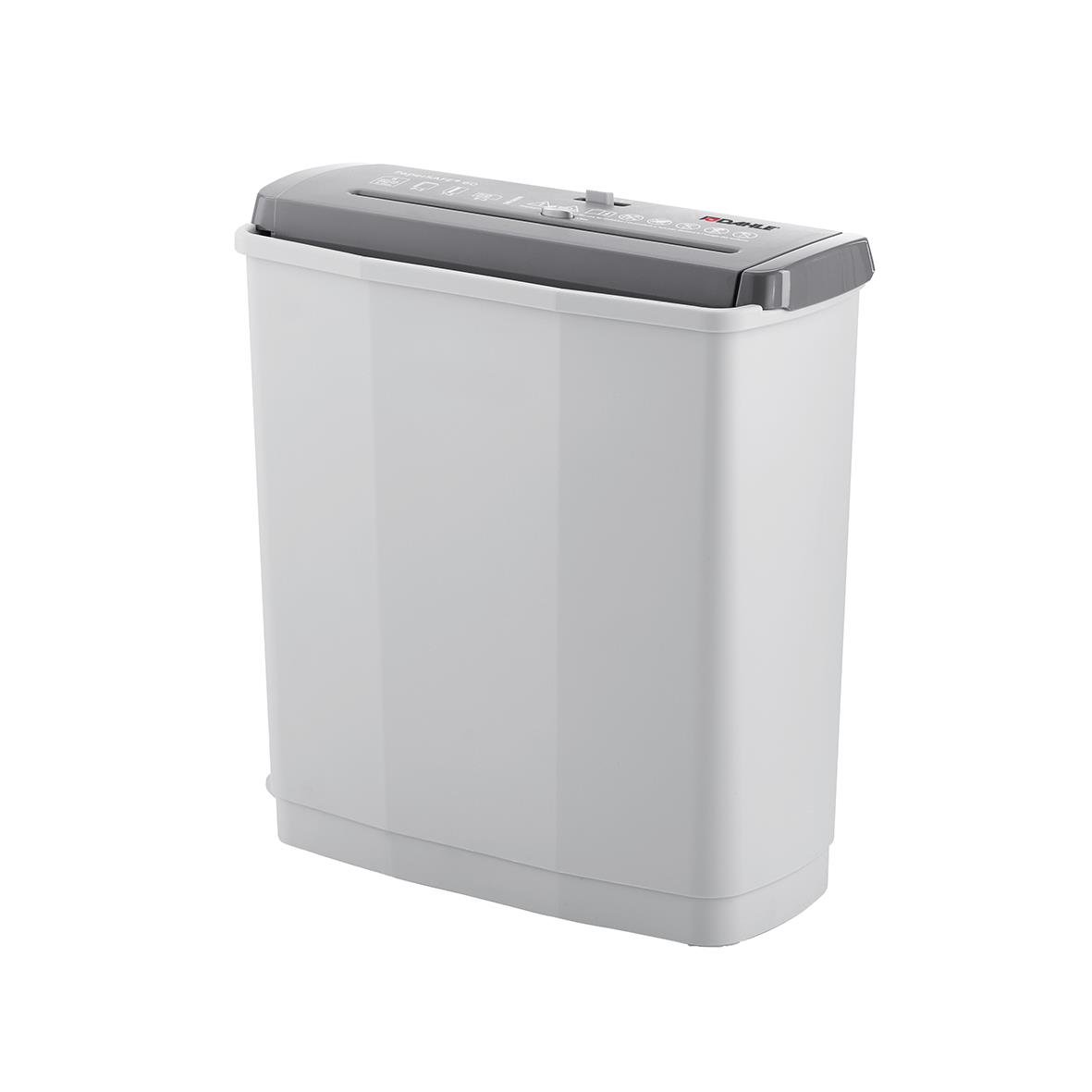 Dahle PaperSafe 60 P2 dokumentförstörare i vitt med grått lock