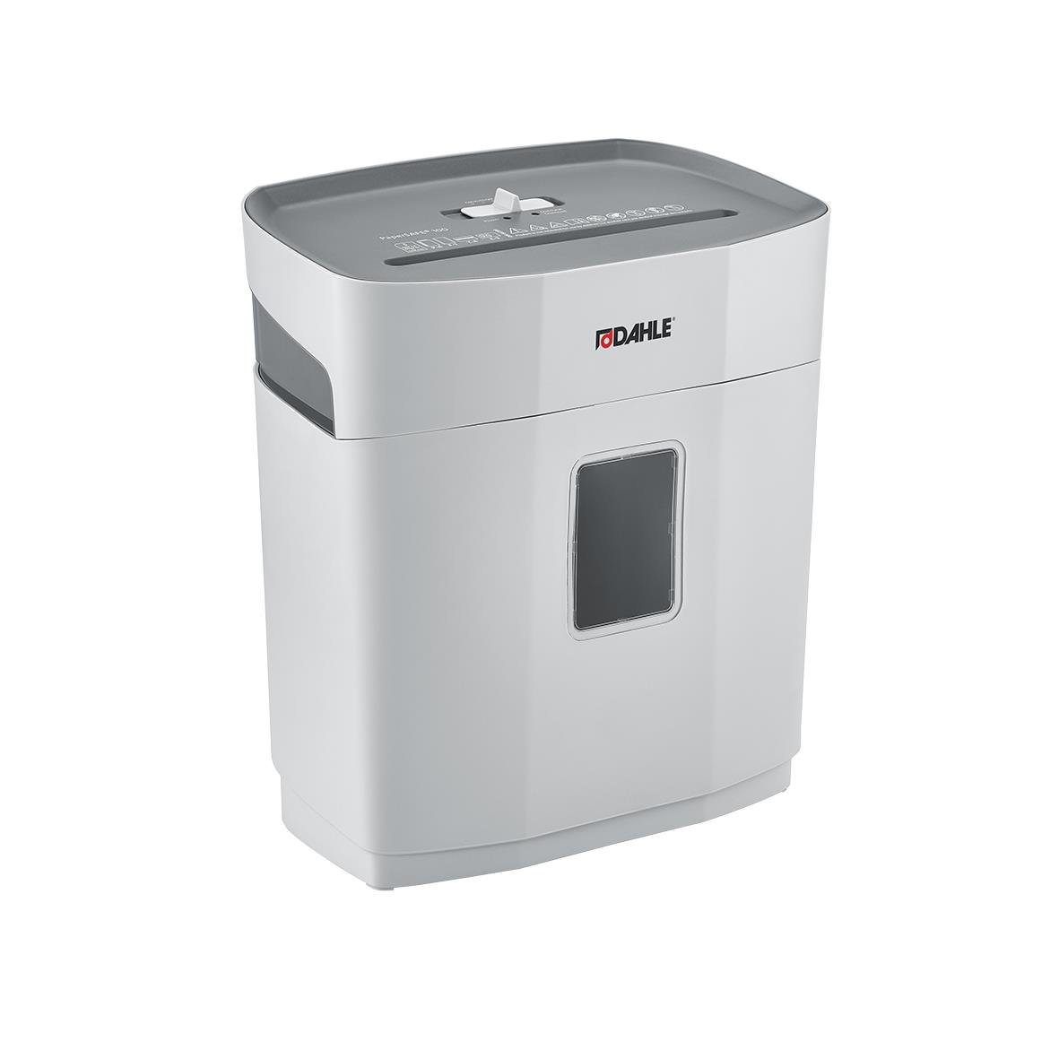 Dahle PaperSafe 100 P4 dokumentförstörare i vitt med grått lock