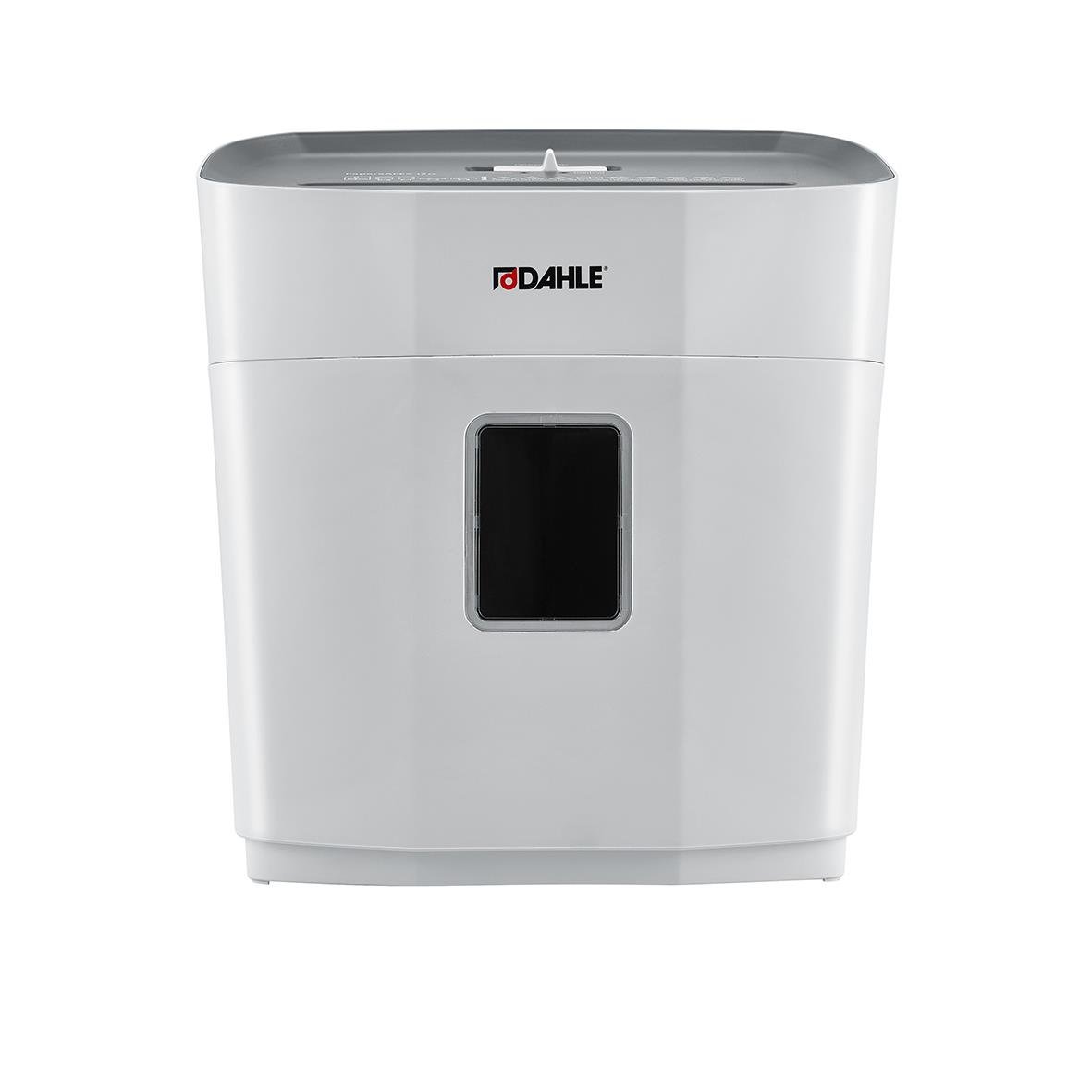 Dahle PaperSafe 120 P4 dokumentförstörare i vitt med svart fönster