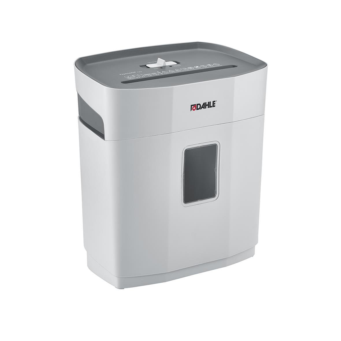 Dahle PaperSafe 120 P4 dokumentförstörare i vitt och grått