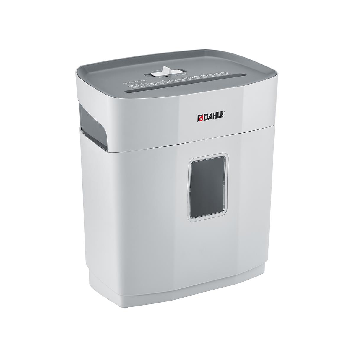 Dahle PaperSafe 140 P4 dokumentförstörare i vitt och grått