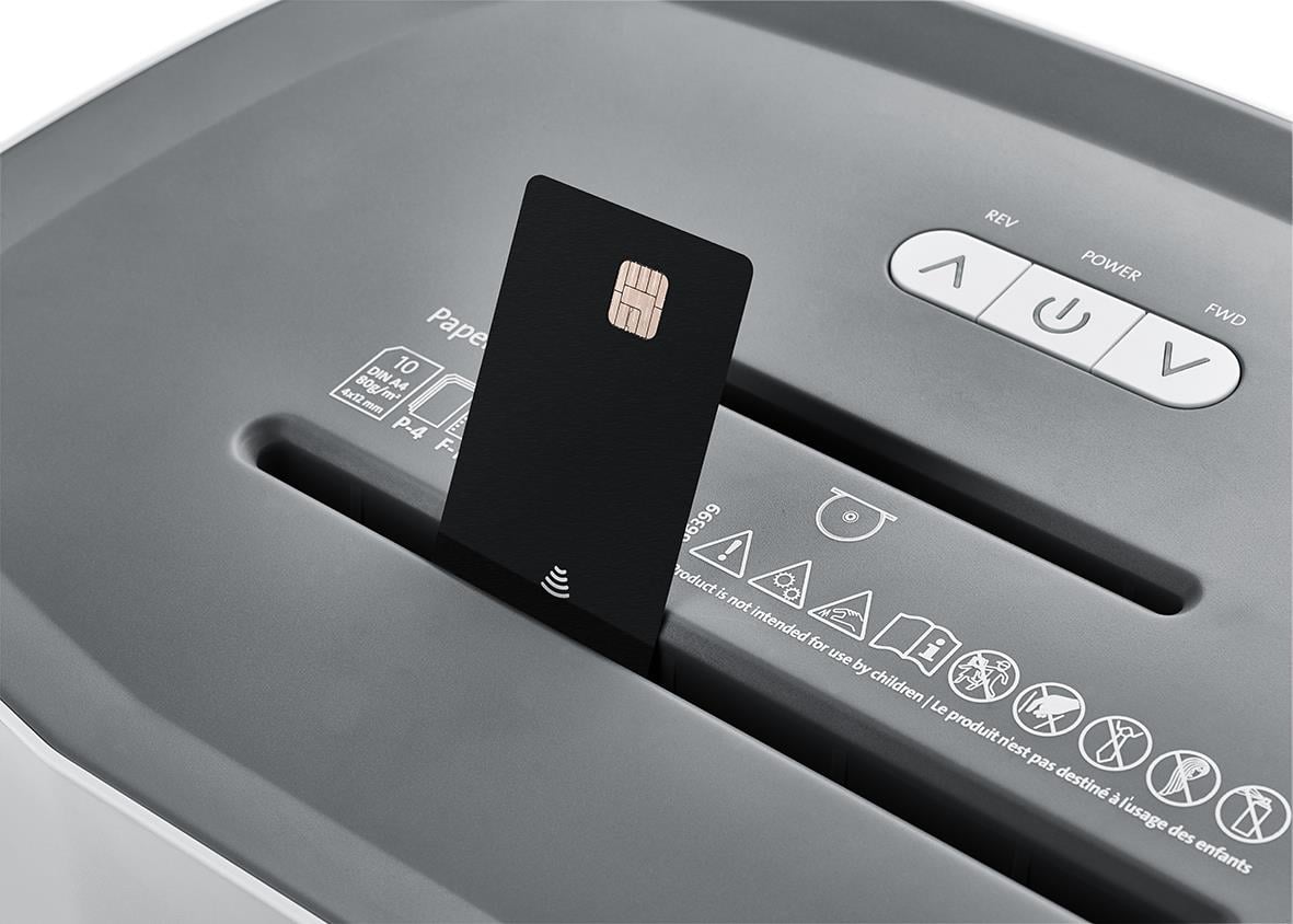 Dahle PaperSafe 240 P4 dokumentförstörare med kontrollpanel och pappersfack