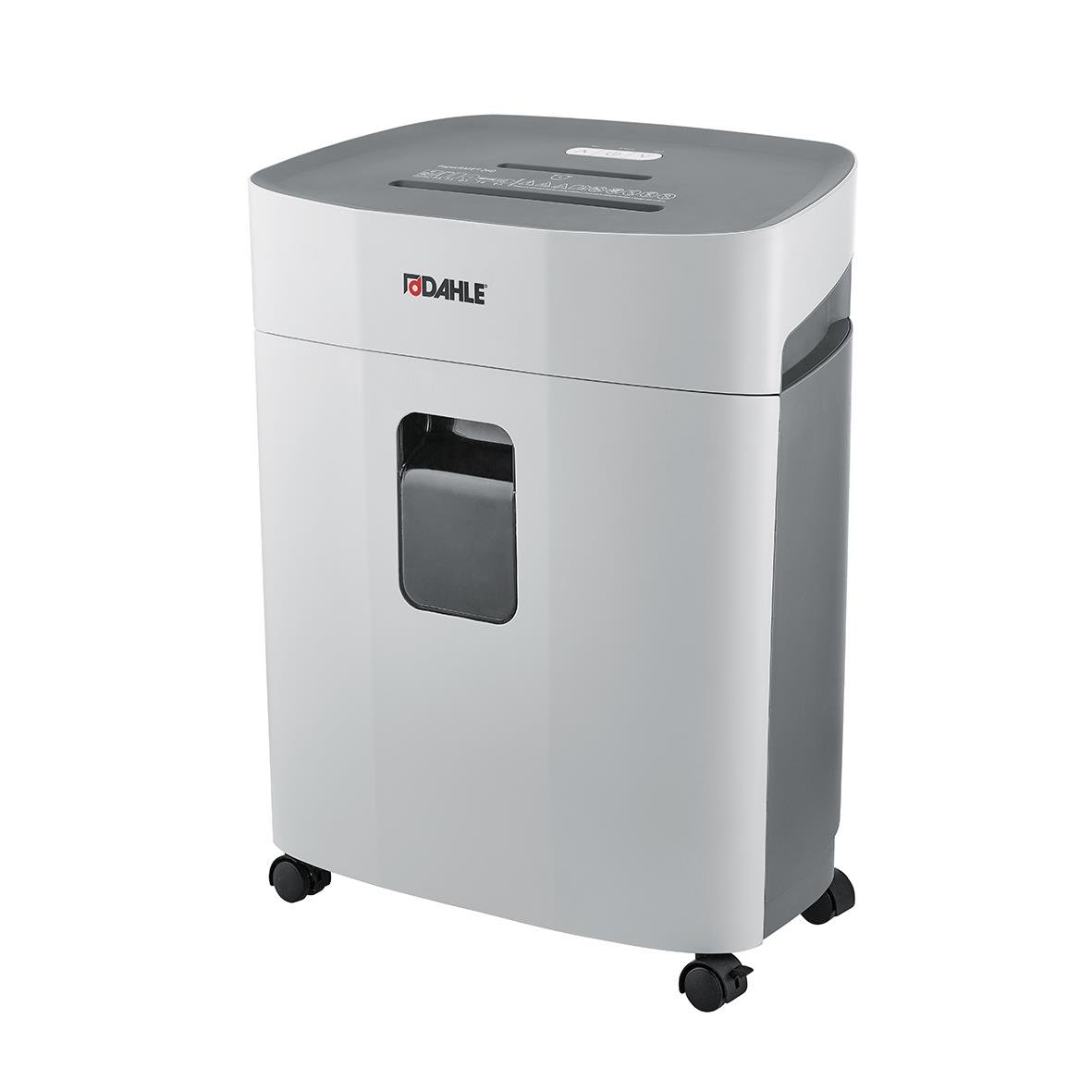 Dokumentförstörare Dahle PaperSafe 260 P4 i vitt och grått