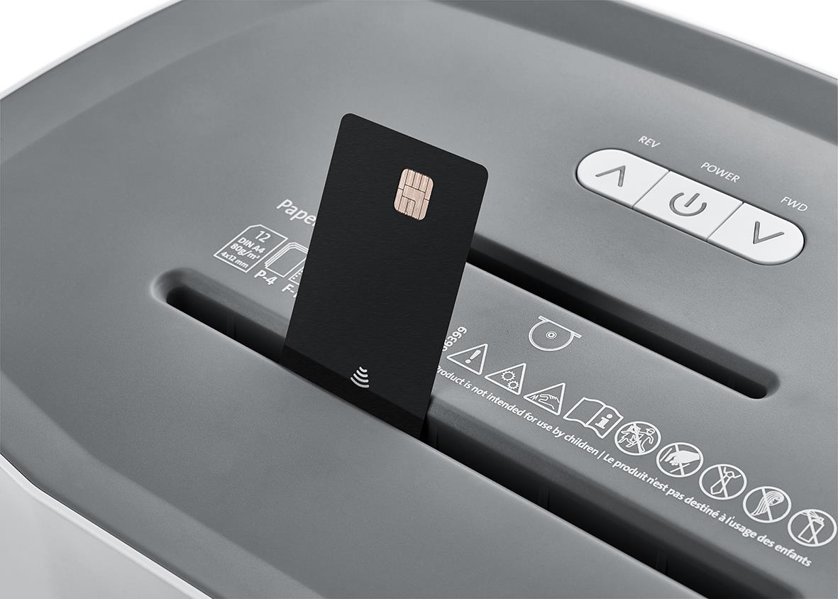 Dahle PaperSafe 260 P4 dokumentförstörare med kontrollpanel och pappersfack