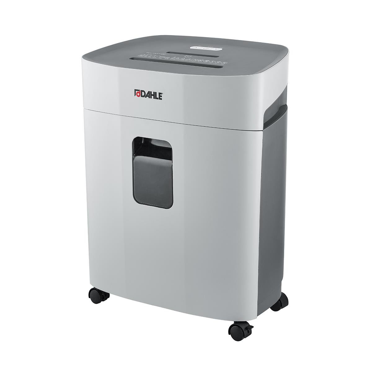 Dahle PaperSafe 420 P5 dokumentförstörare i vitt och grått med hjul