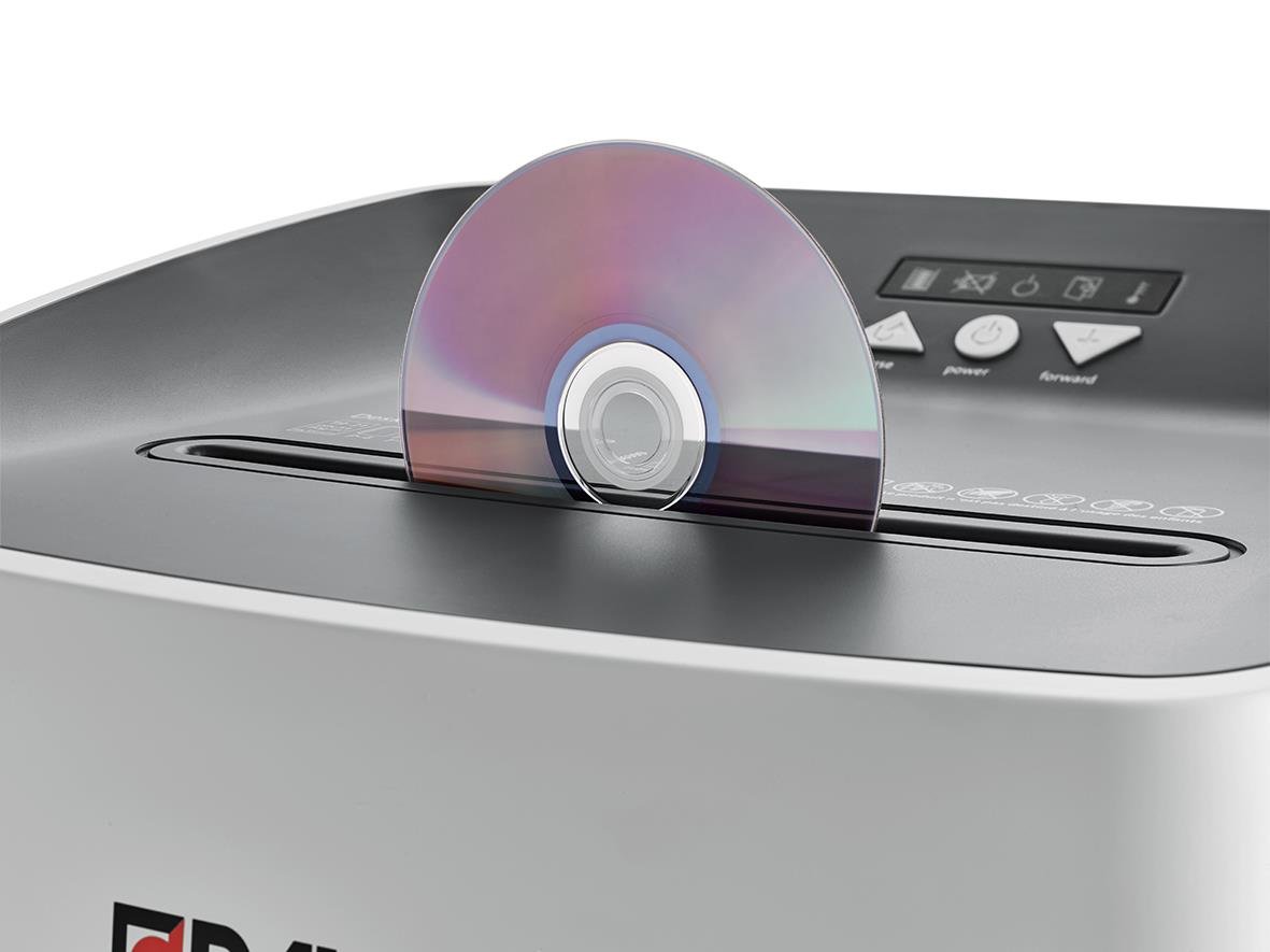 Dahle Deskside 404P P4 dokumentförstörare med skivfunktion och kontrollpanel