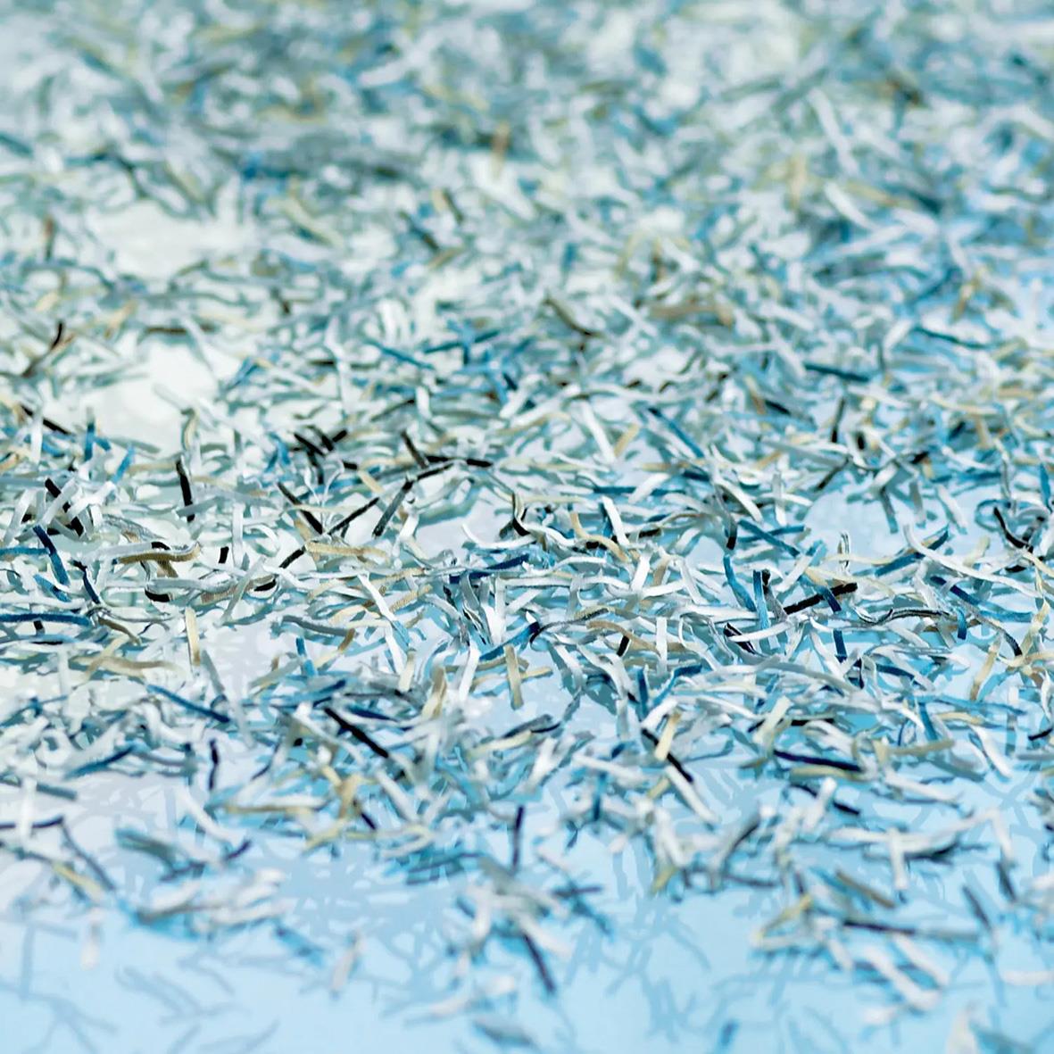 Krossat papper från dokumentförstörare Dahle Department 616 P6