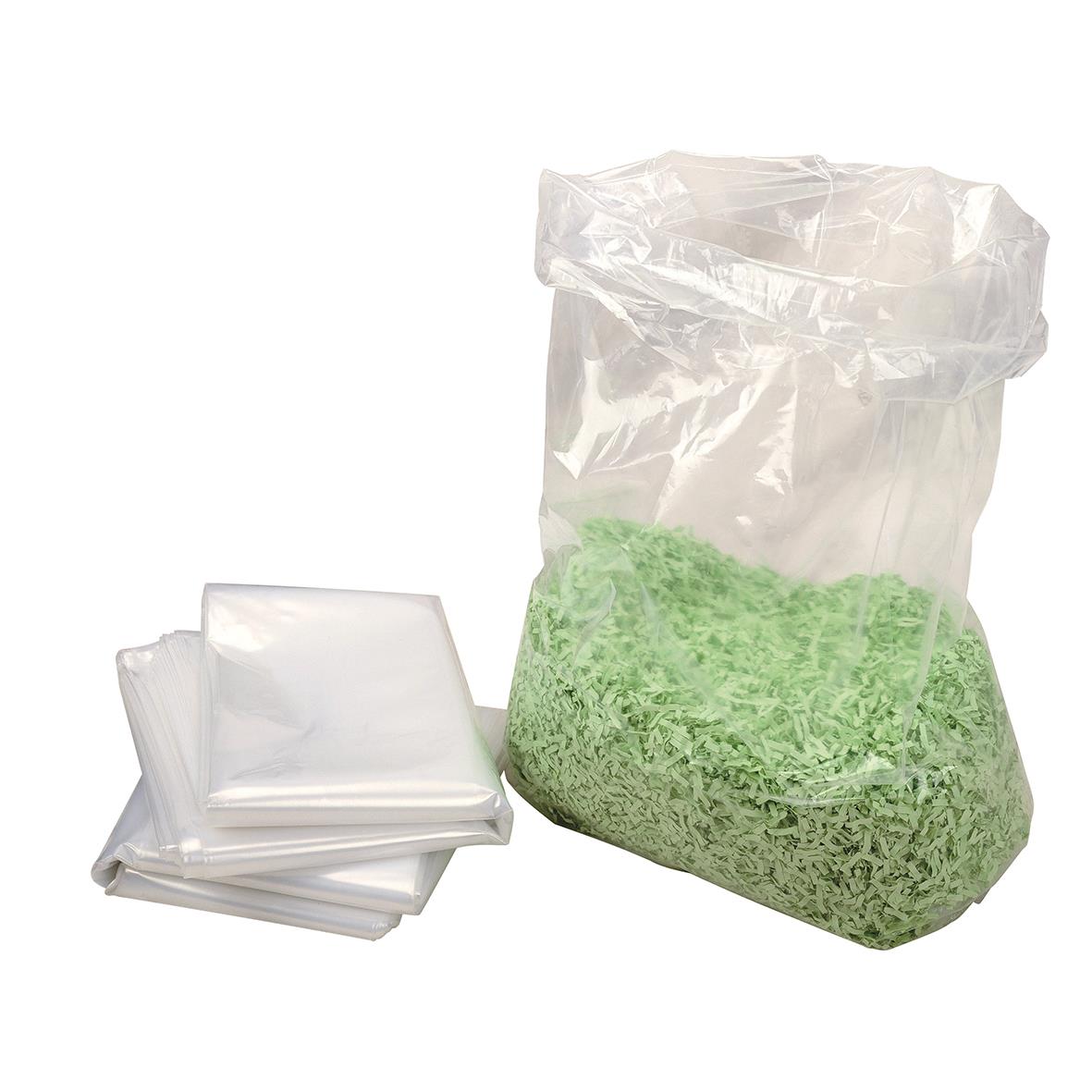 Avfallssäck i plast, 230 liter, 1100x700x500mm, med grönt avfall inuti