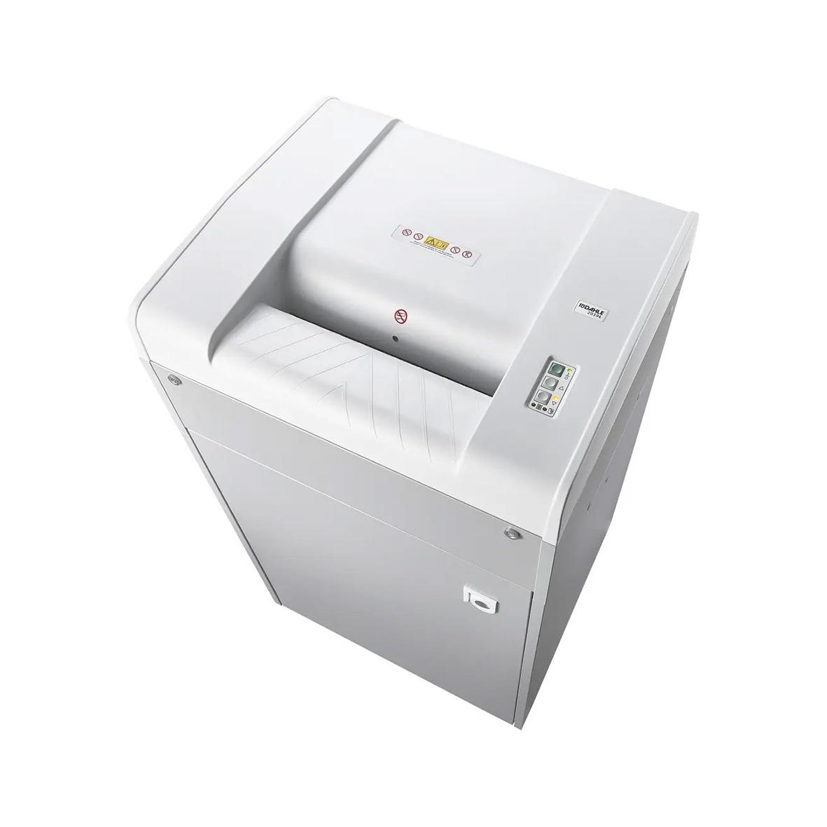 Dahle Volume Pro 719 P7 dokumentförstörare i vitt med kontrollpanel