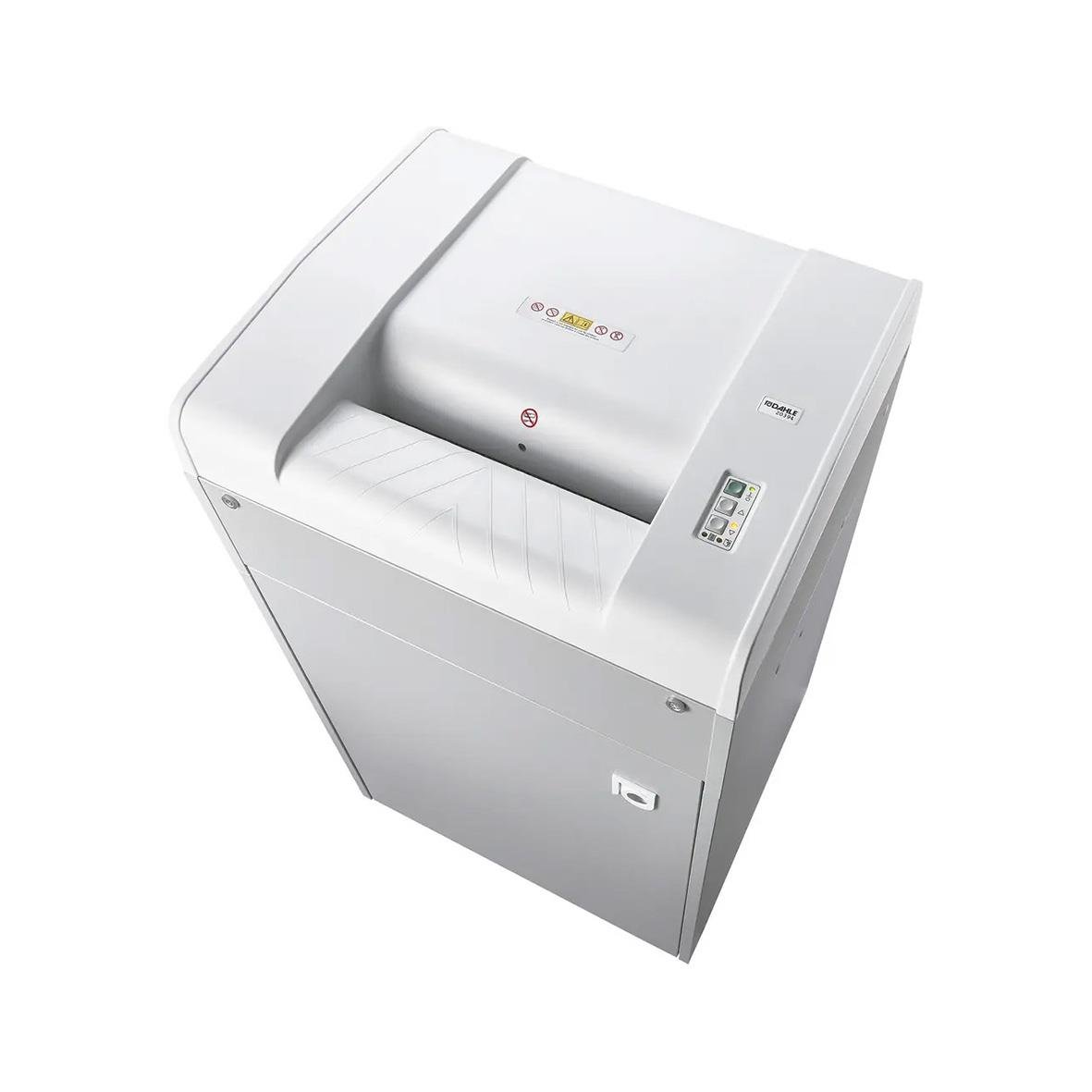 Dahle Volume Pro 719 P7 dokumentförstörare i vitt med kontrollpanel