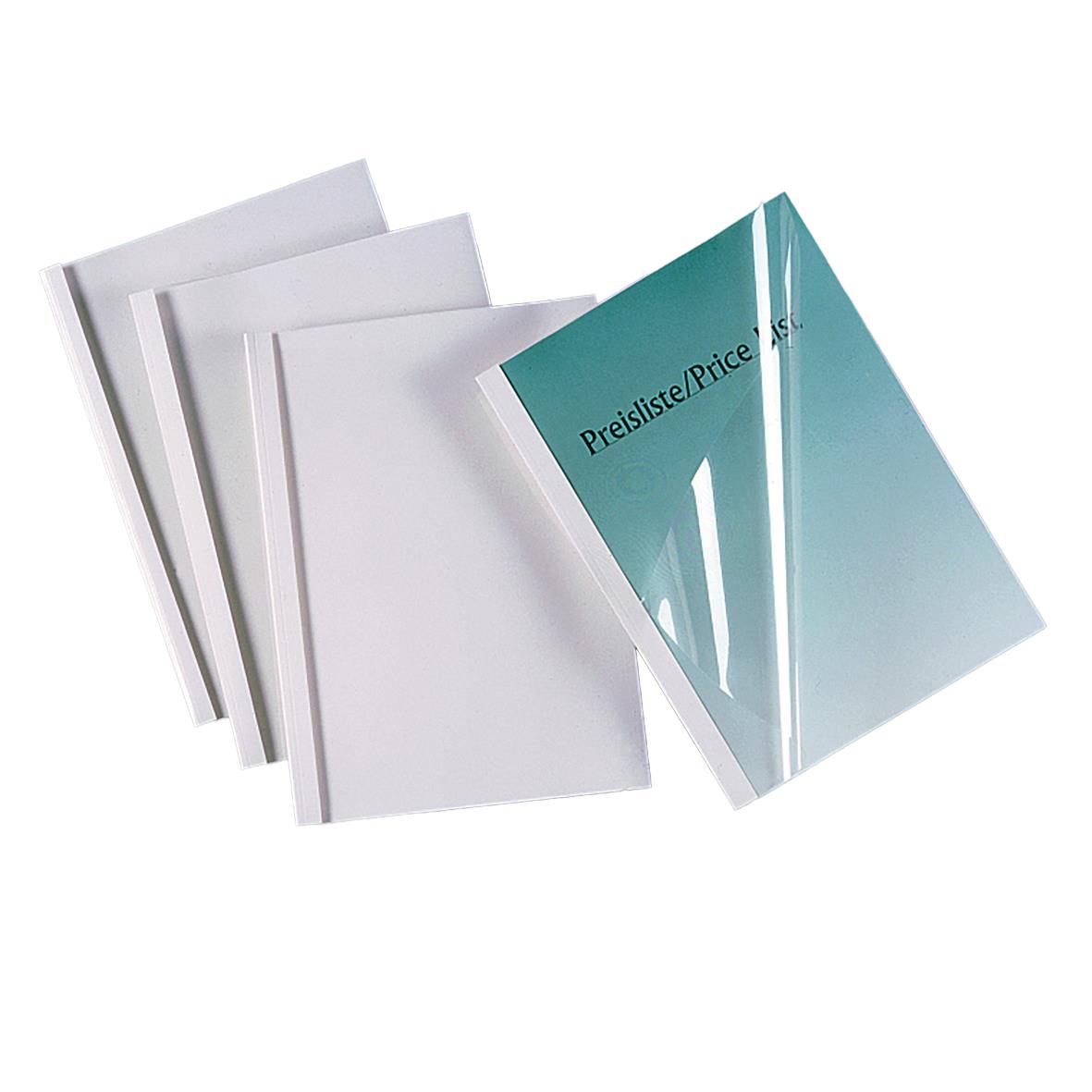 Vit limbindningsmapp GBC ThermaBind Standard 3 mm A4