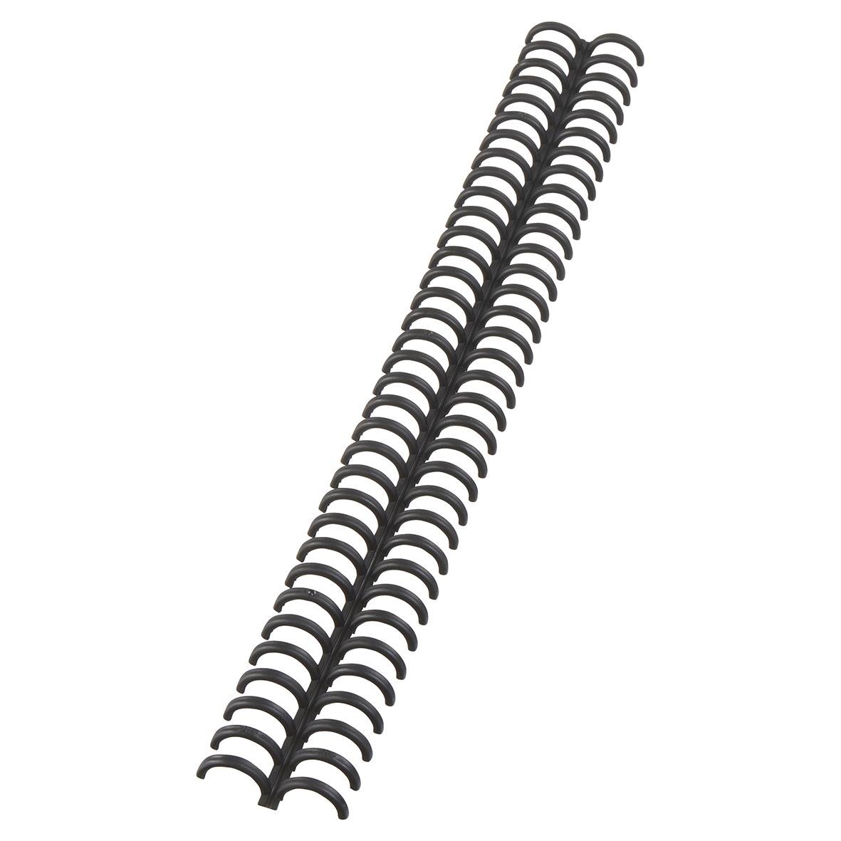Svarta spiralbindningar för A4, 12mm, ClickBind, GBC