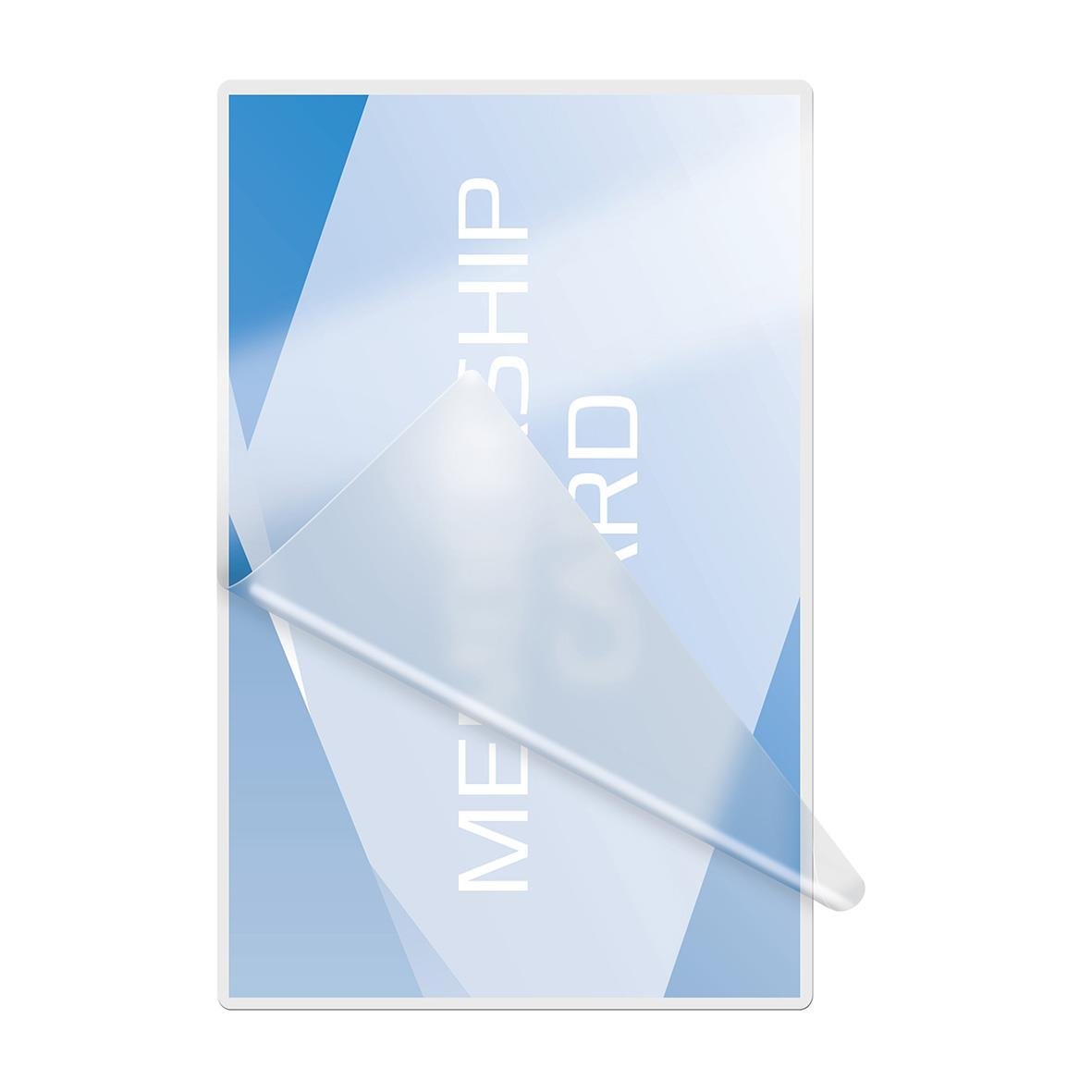 Klar lamineringsficka GBC 2x125mic, 67x99mm, för skydd och laminering