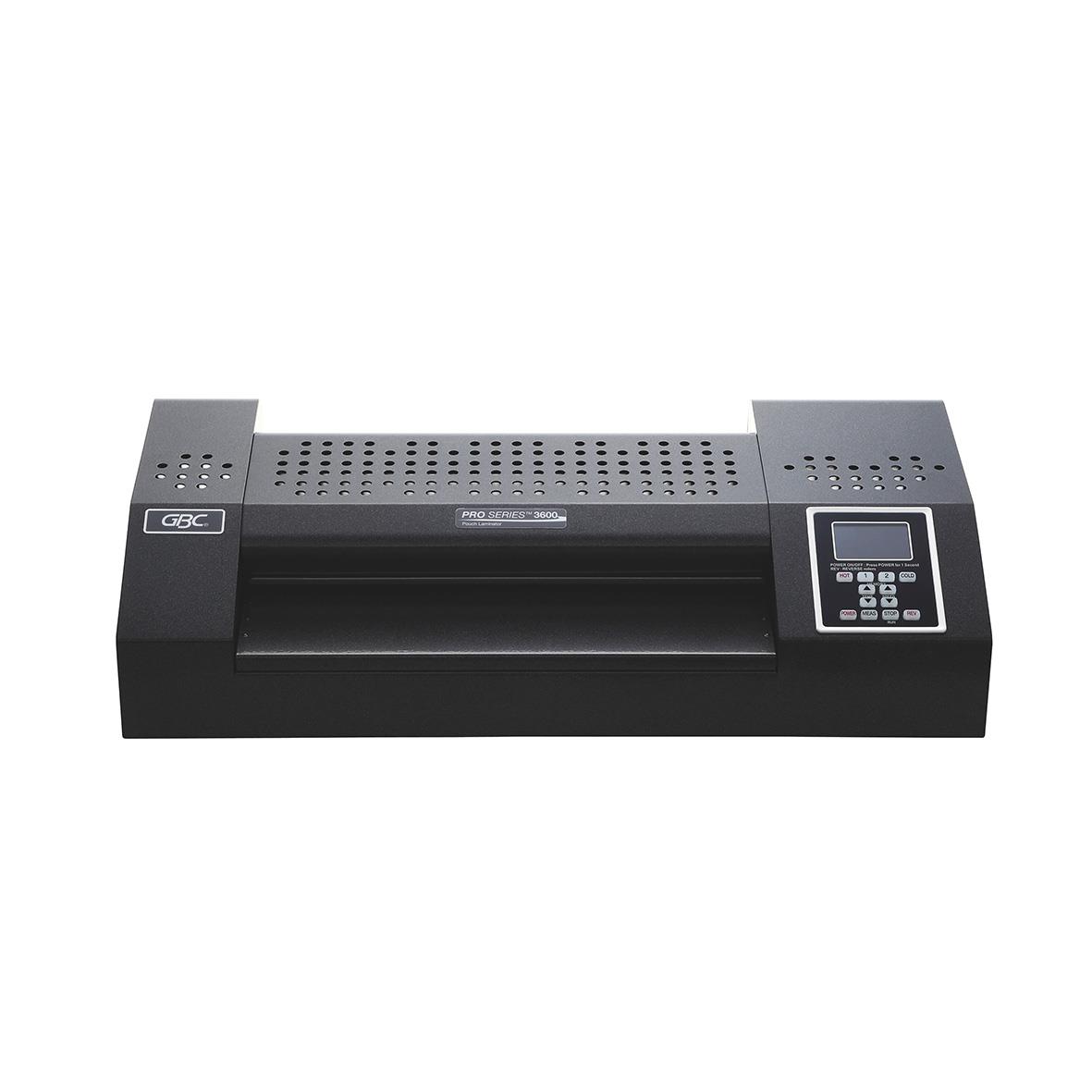 Lamineringsmaskin GBC Proseries 3600 A3 i svart med digital kontrollpanel