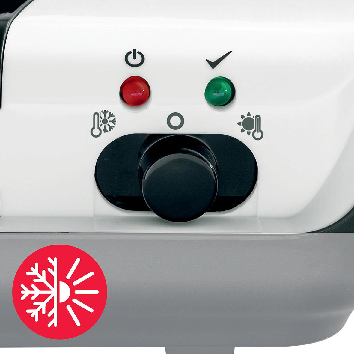 Lamineringsmaskin GBC Inspire+ Craftpack Vit A4 med kontrollknappar och indikatorlampor