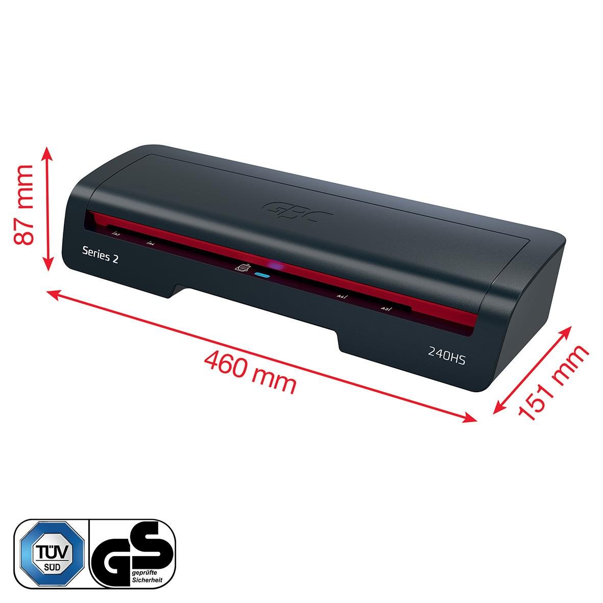 Lamineringsmaskin GBC 240HS Series 2 A3 35100212_4