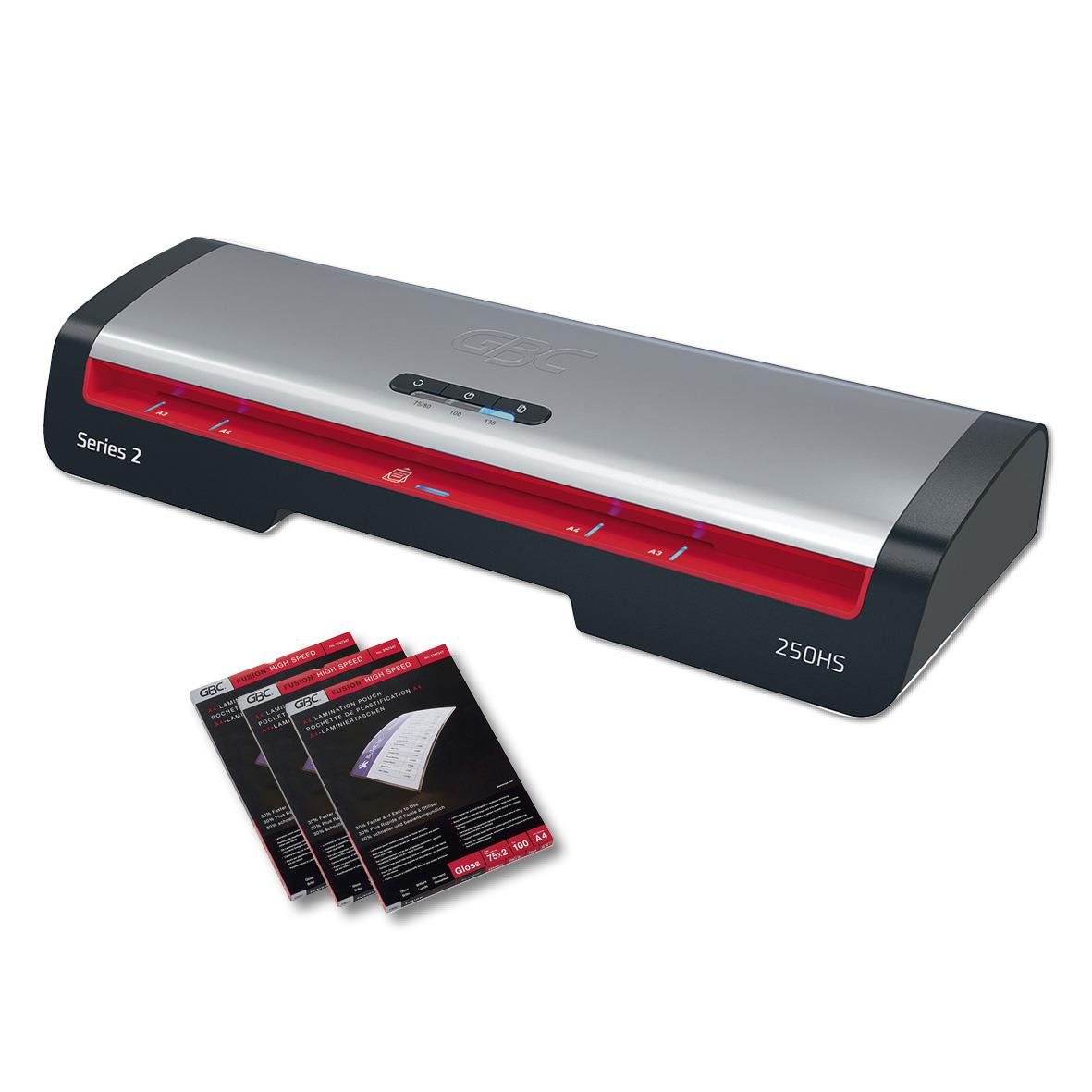 Lamineringsmaskin GBC 250HS Series 2 A3 inkl 3fp Laminat