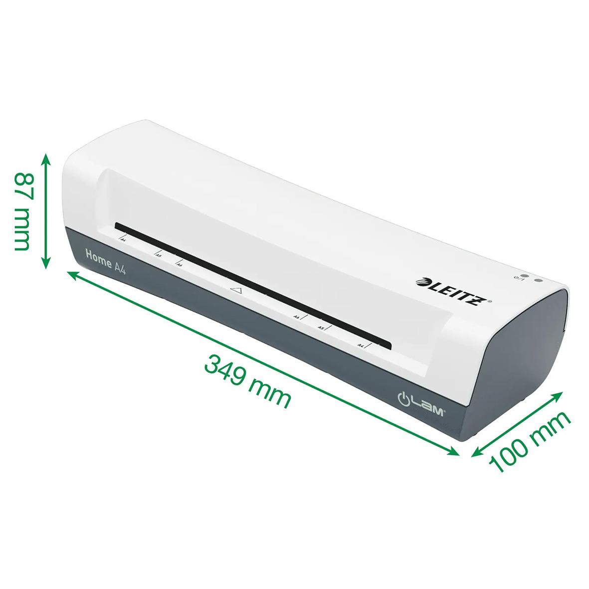 Lamineringsmaskin Leitz iLam Home A4 Vit 35100216_4