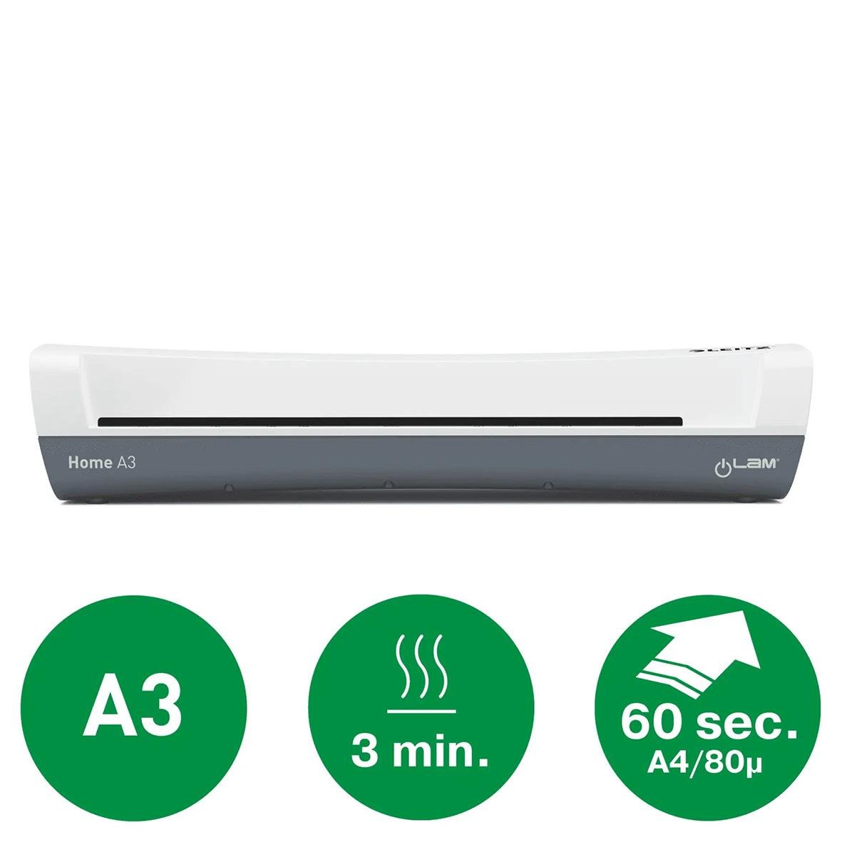 Lamineringsmaskin Leitz iLam Home A3 Vit 35100217_2
