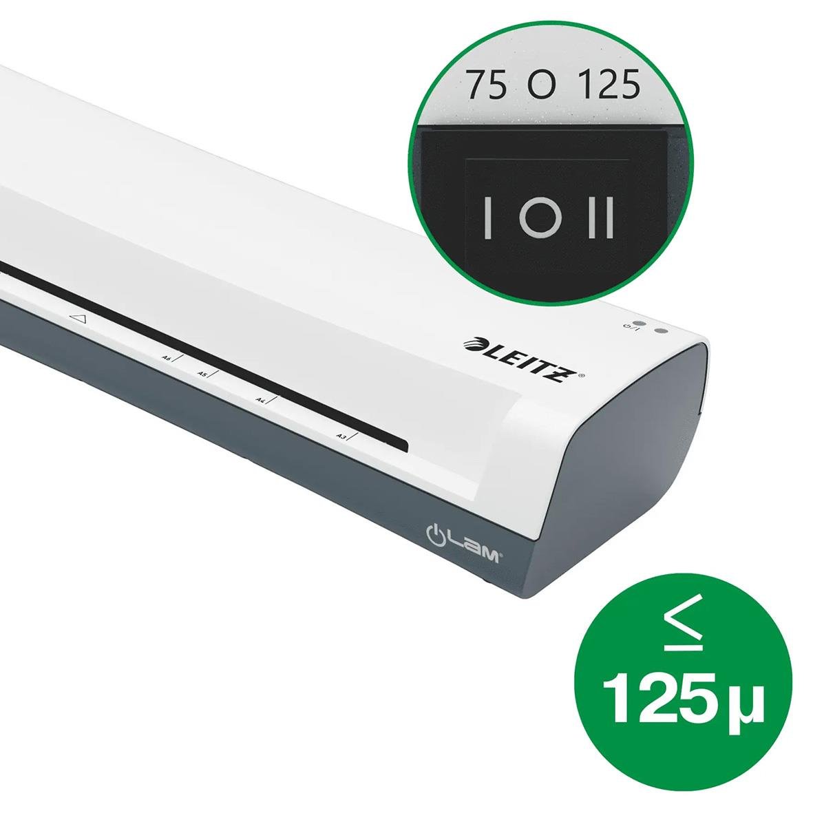 Lamineringsmaskin Leitz iLam Home A3 Vit 35100217_3