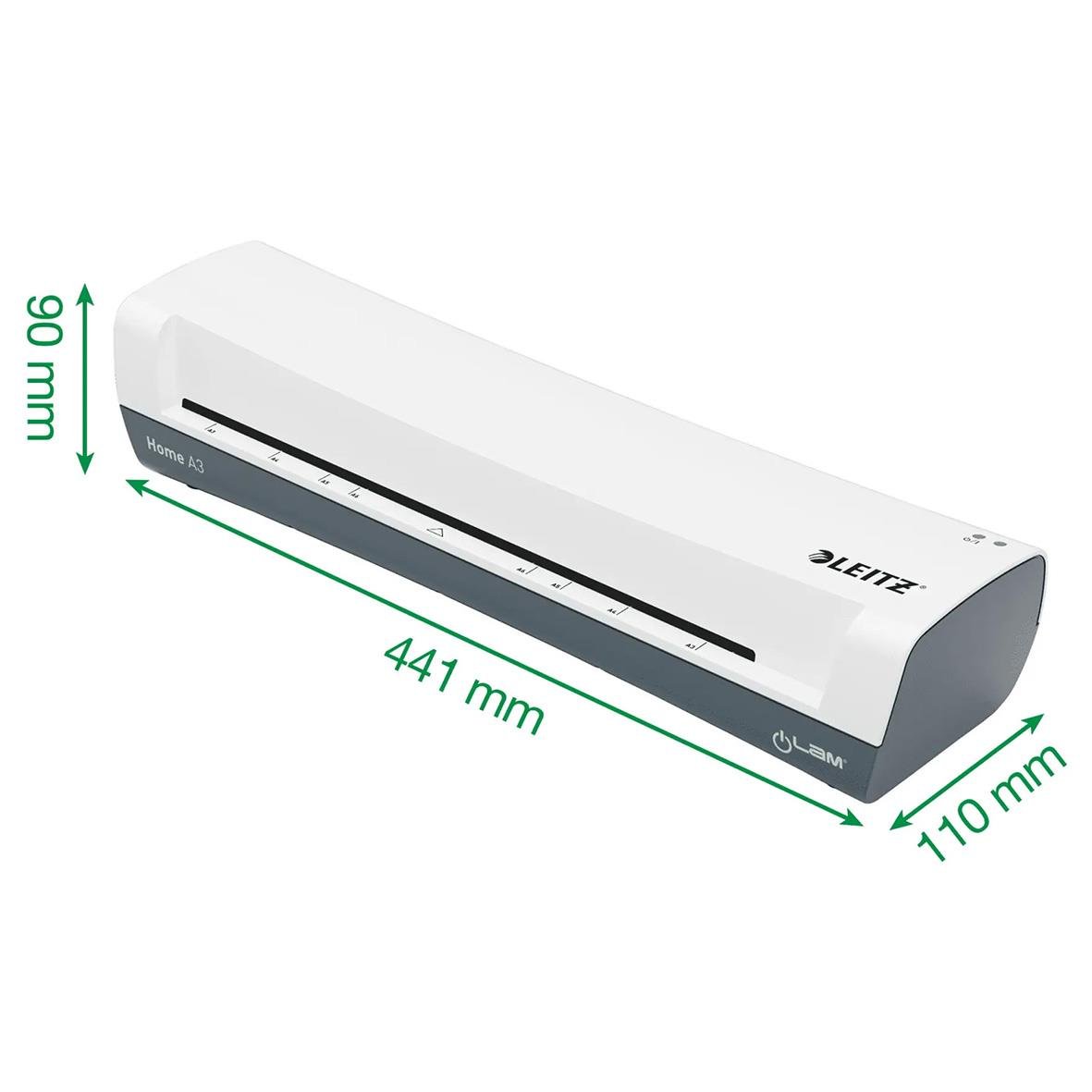 Lamineringsmaskin Leitz iLam Home A3 Vit 35100217_4
