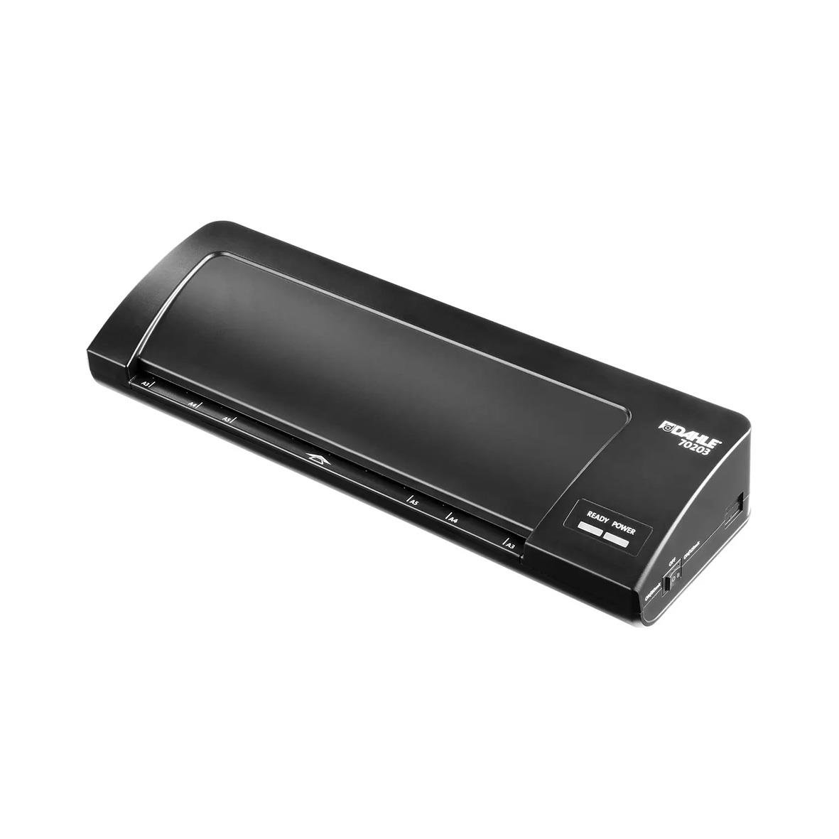 Dahle 70302 A3 lamineringsmaskin i svart med kontrollpanel