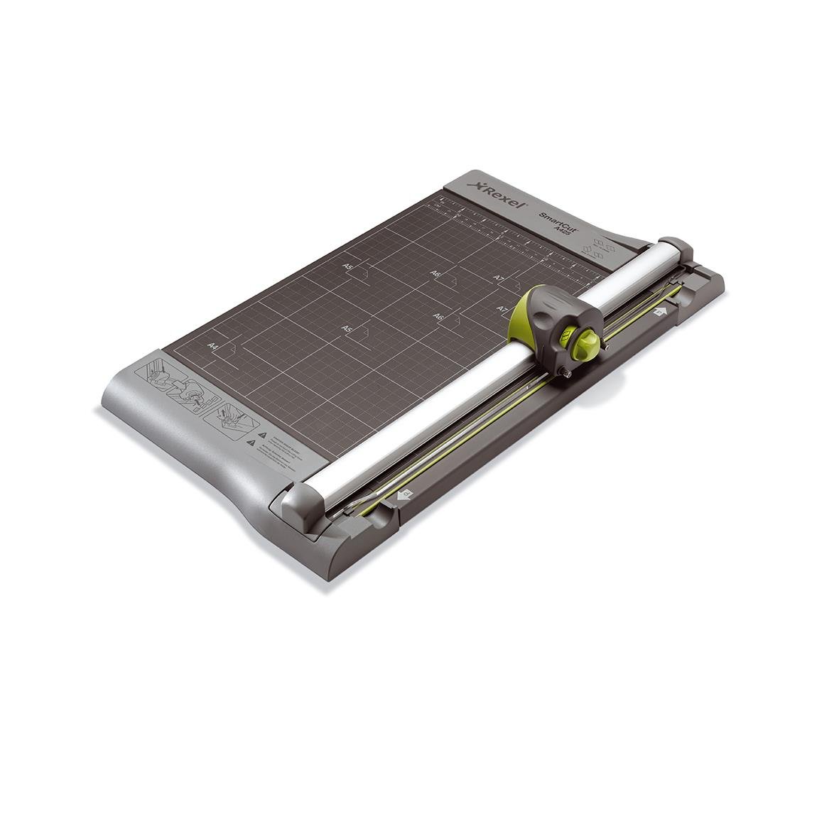 Skärmaskin Rexel Smartcut a425 med skärmatta och justerbar skärvinkel