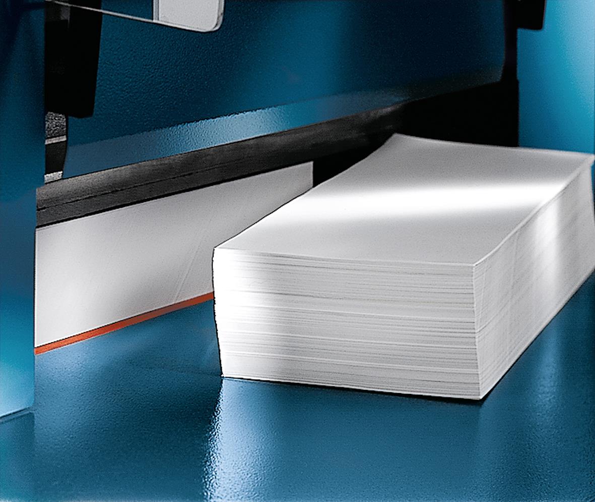 Skärmaskin Dahle 846 A3 skär ett stort antal papper