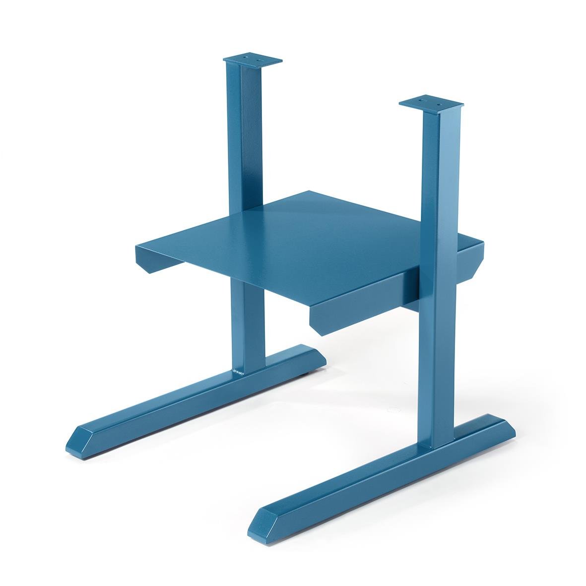 Benställning för Dahle 712 skärmaskin, blå, stabil med justerbara ben