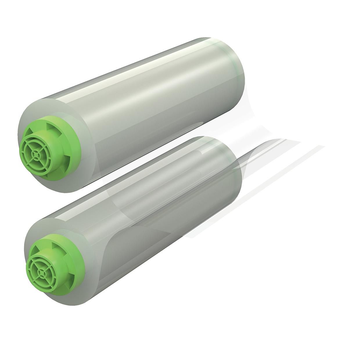Lamineringsrulle GBC Velocity 100 Mikron blank med grönt plaständhuvud