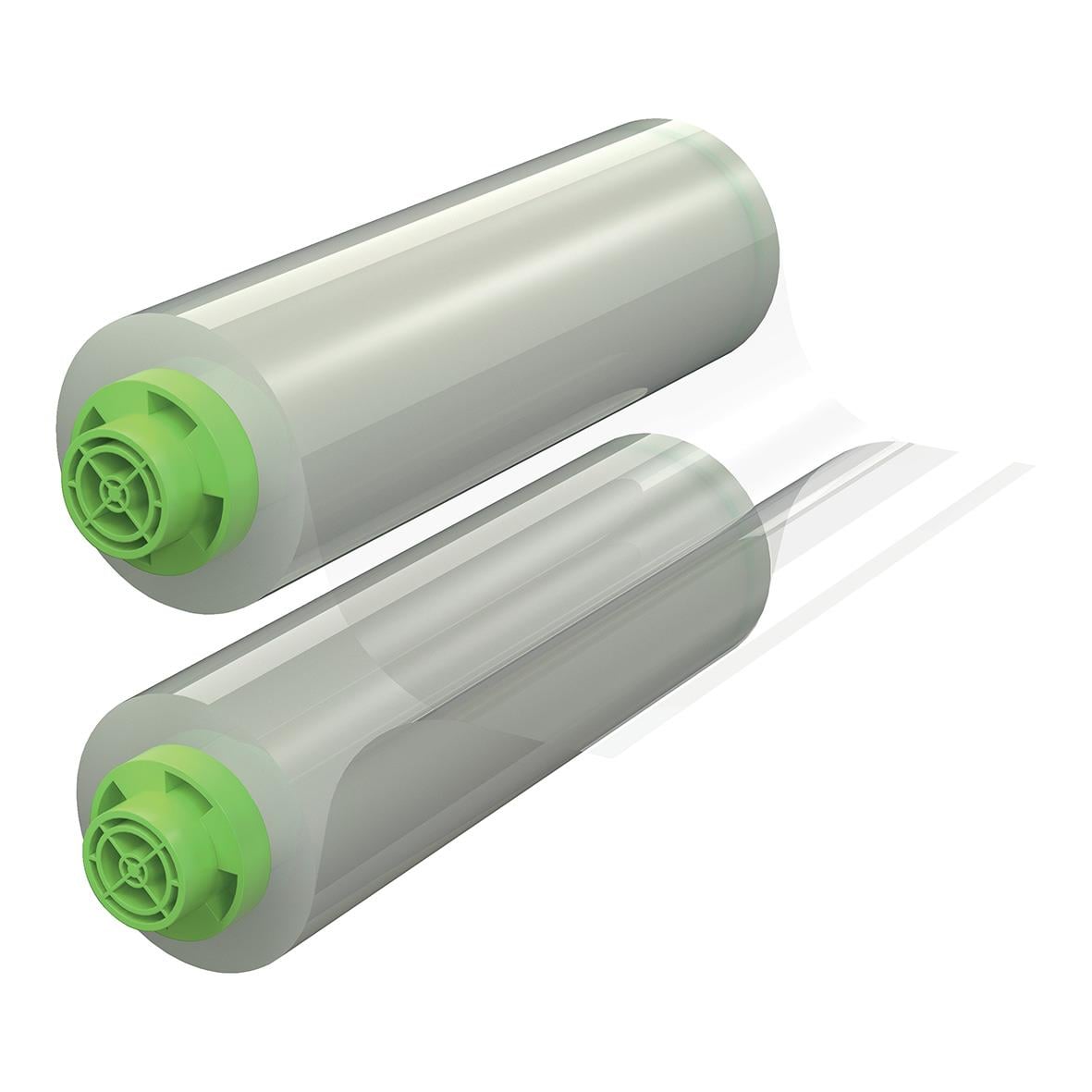 Lamineringsrulle GBC Velocity 100 Mikron blank med grönt plaständhuvud