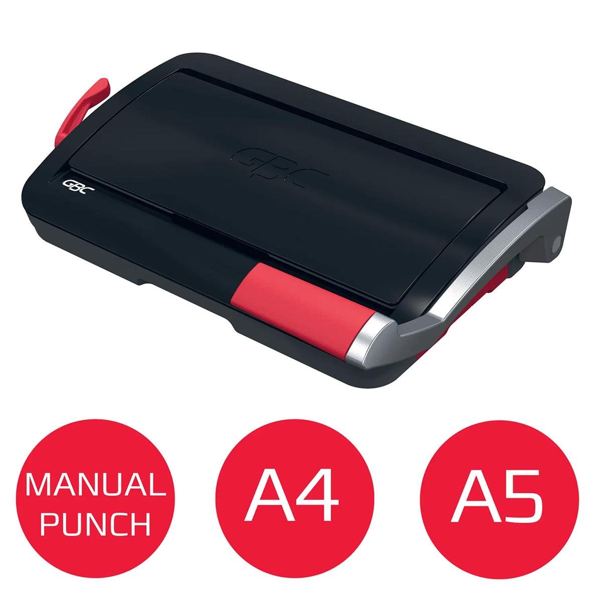 Spiralinbindningsmaskin GBC CombBind CB12 för A4 och A5 papper, manual punch