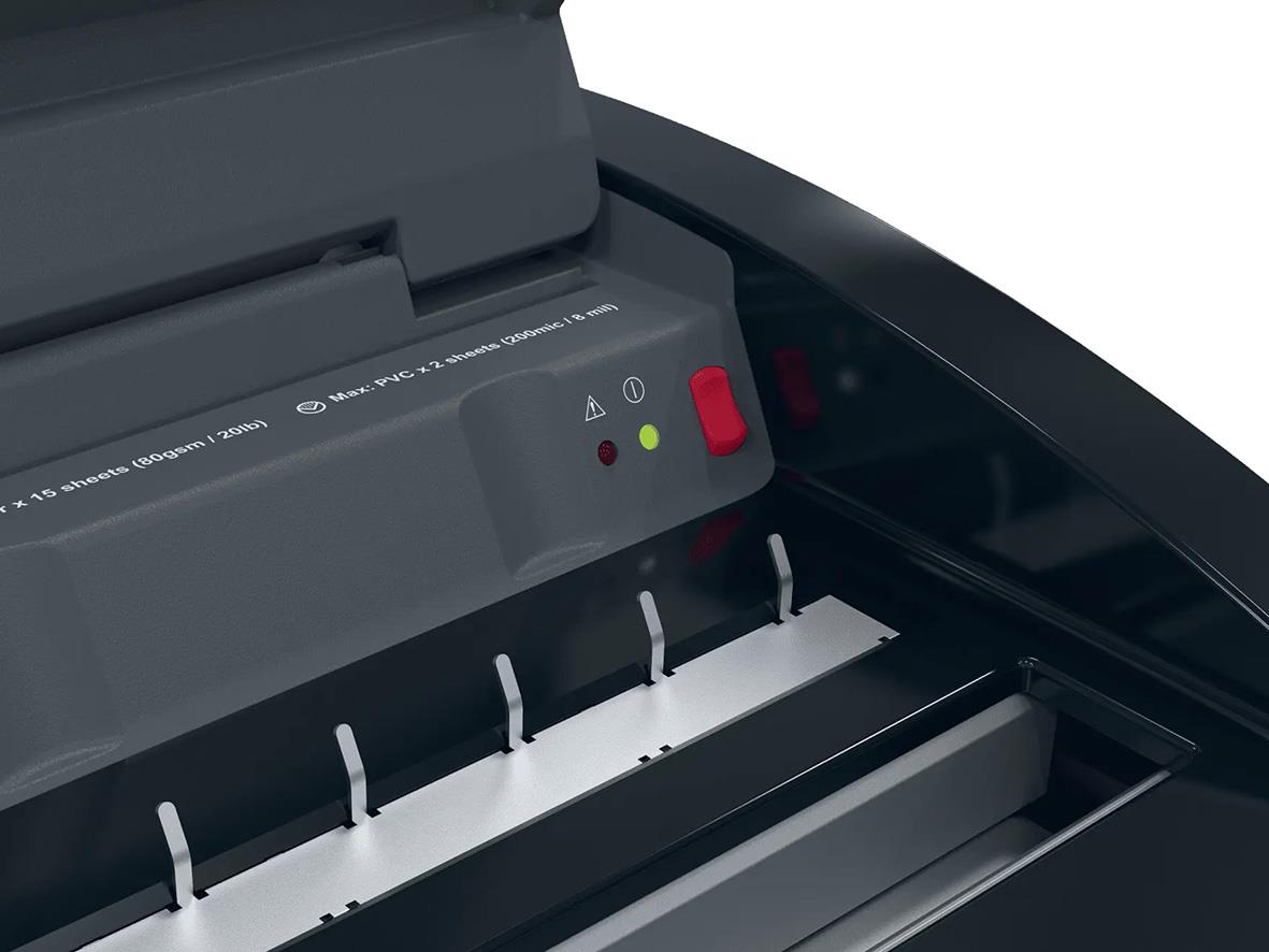 Spiralinbindningsmaskin GBC WireBind WB15E med inmatnings- och kontrollpanel